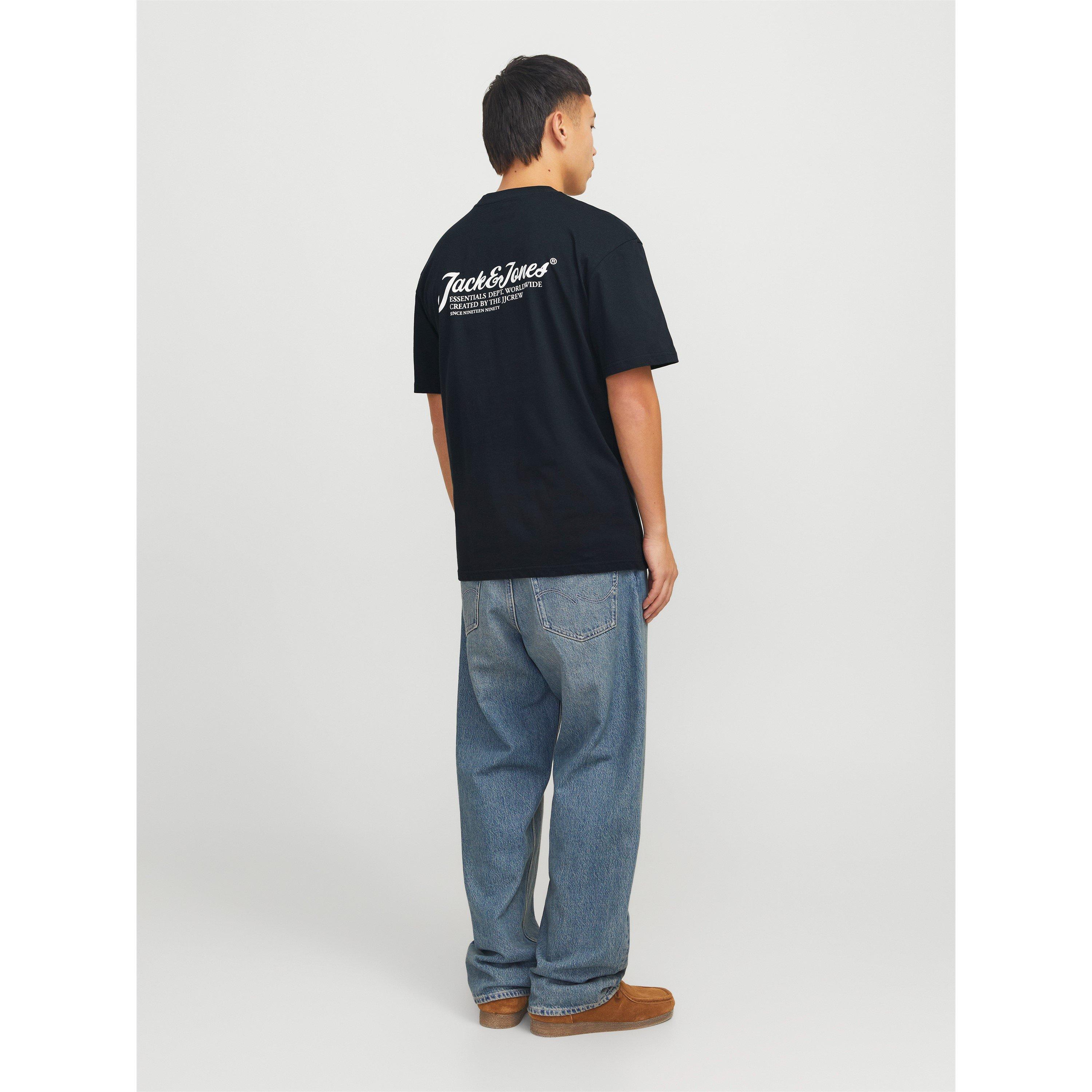 Sky Captain - Jack and Jones - Men's JJ Short Sleeve Logo Regular Fit T-Shirt - 5