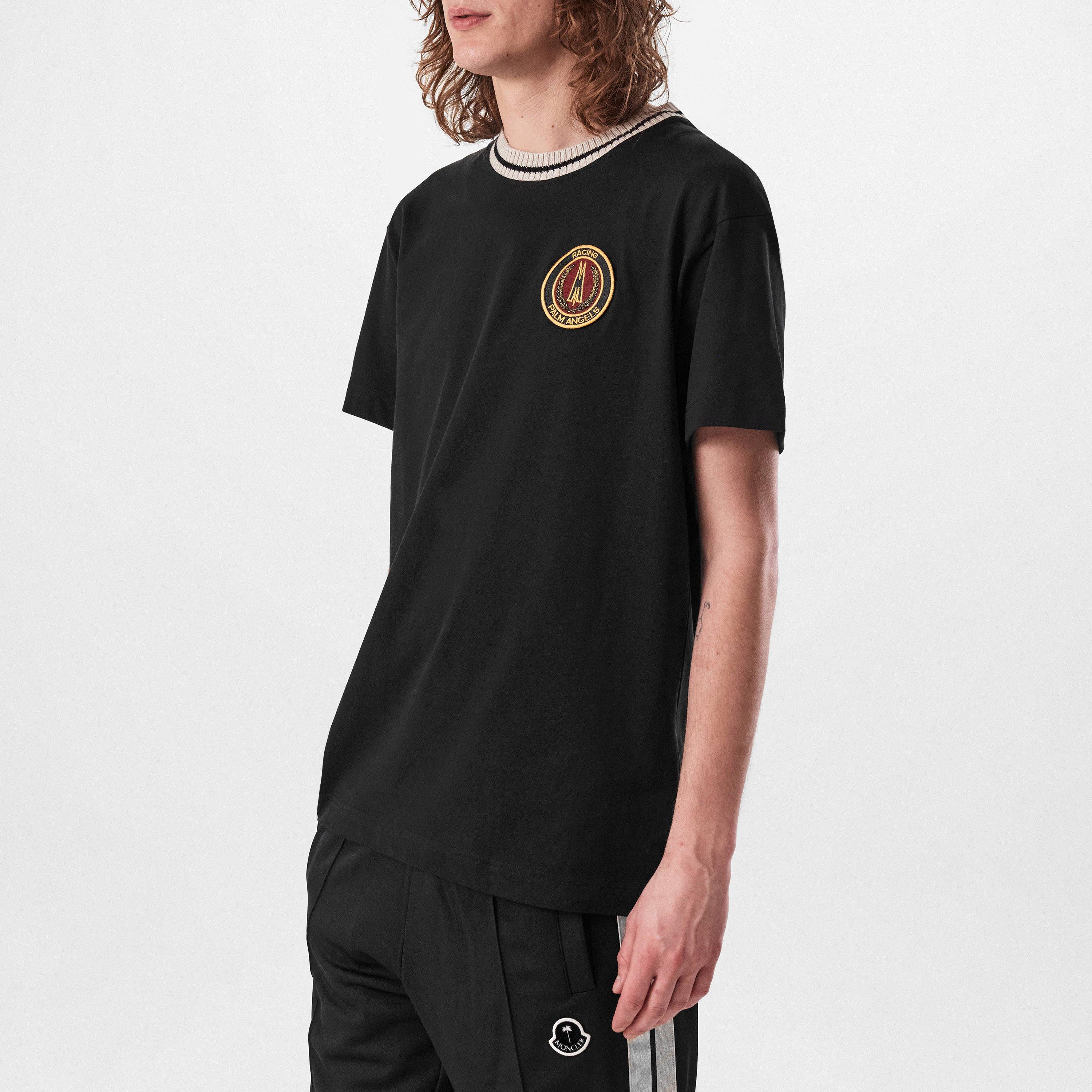Black 999 - Moncler X Palm Angels - Single Patch T-Shirt - 2