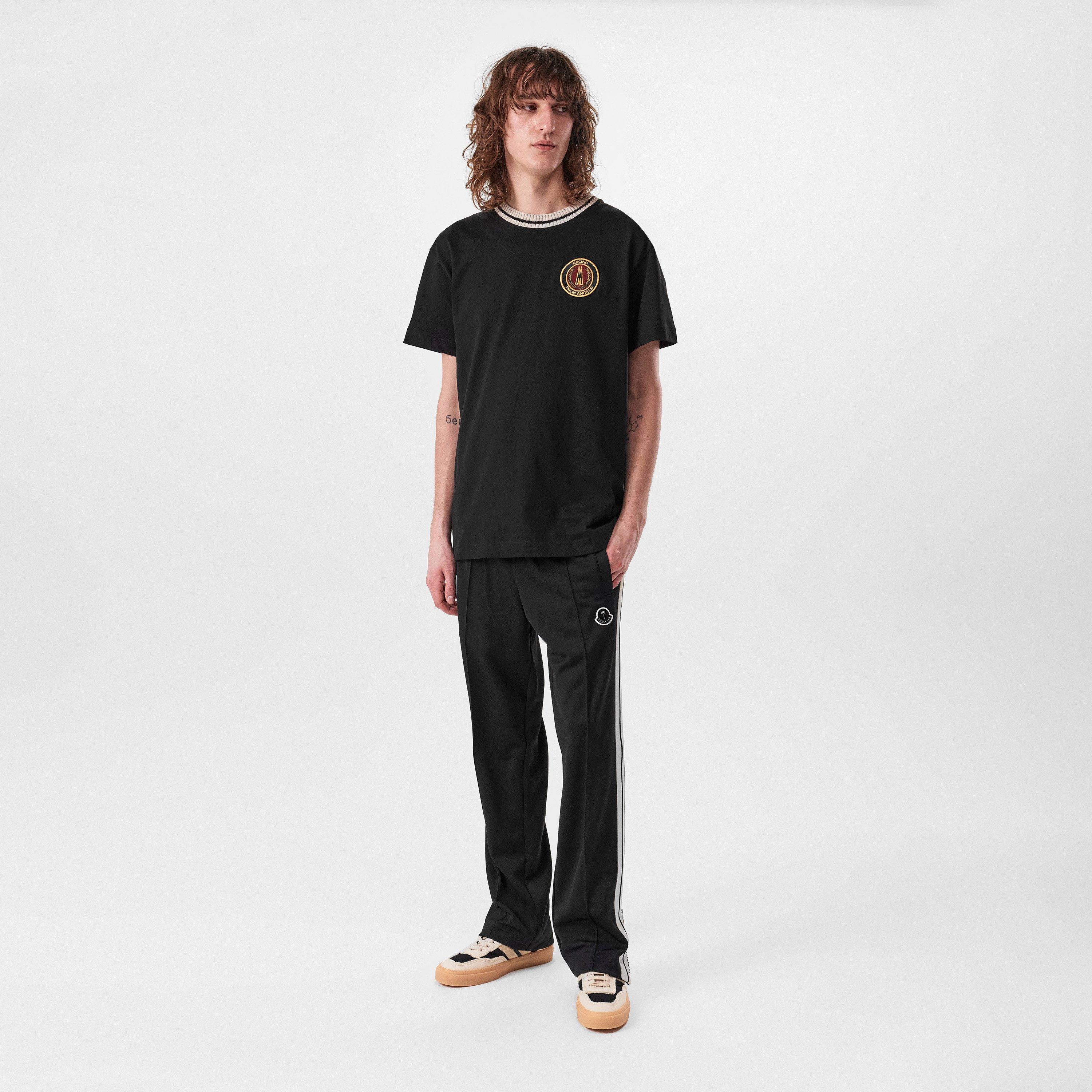 Black 999 - Moncler X Palm Angels - Single Patch T-Shirt - 4