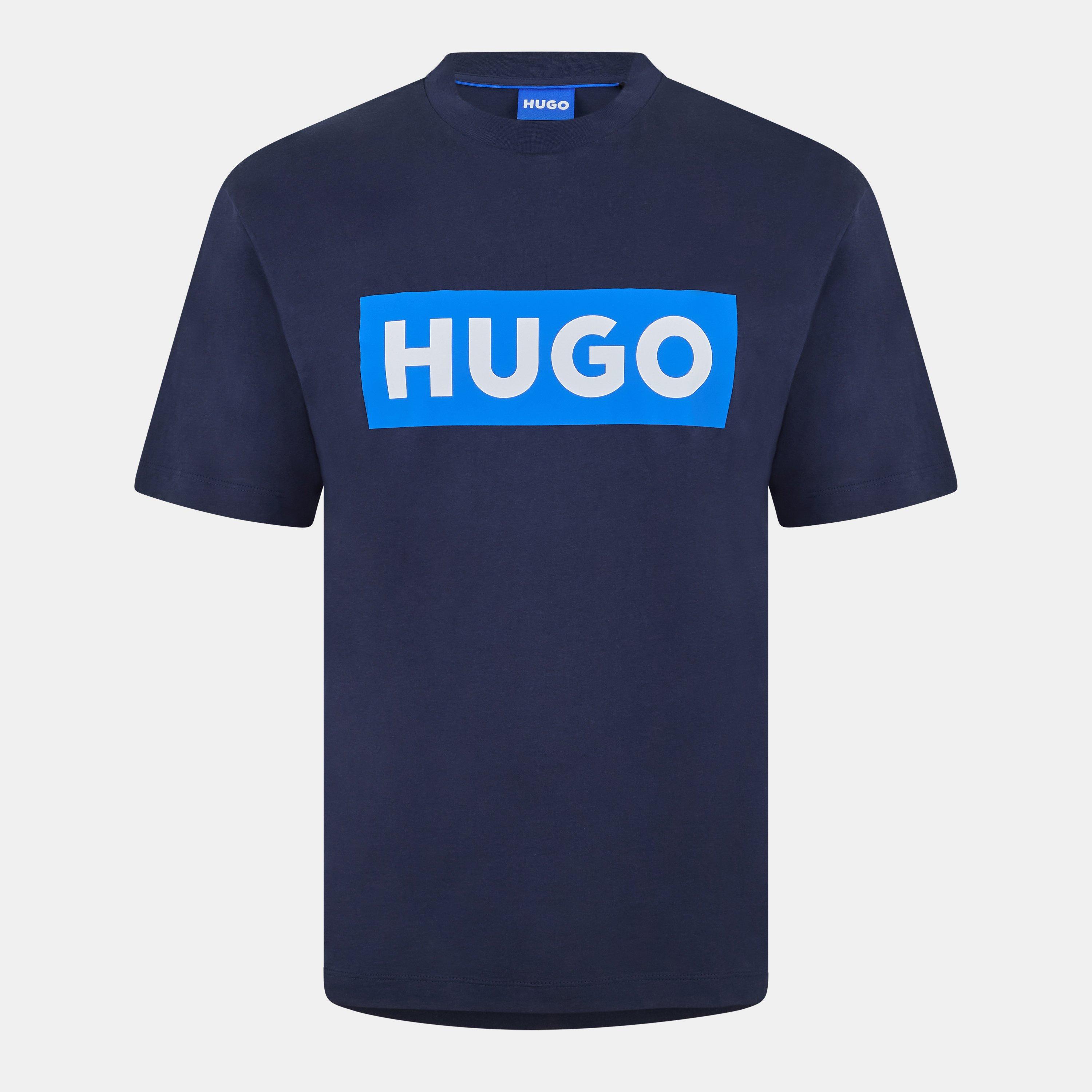 HUGO Camiseta De Algodón Con Flor Impresa Para Dominican Republic