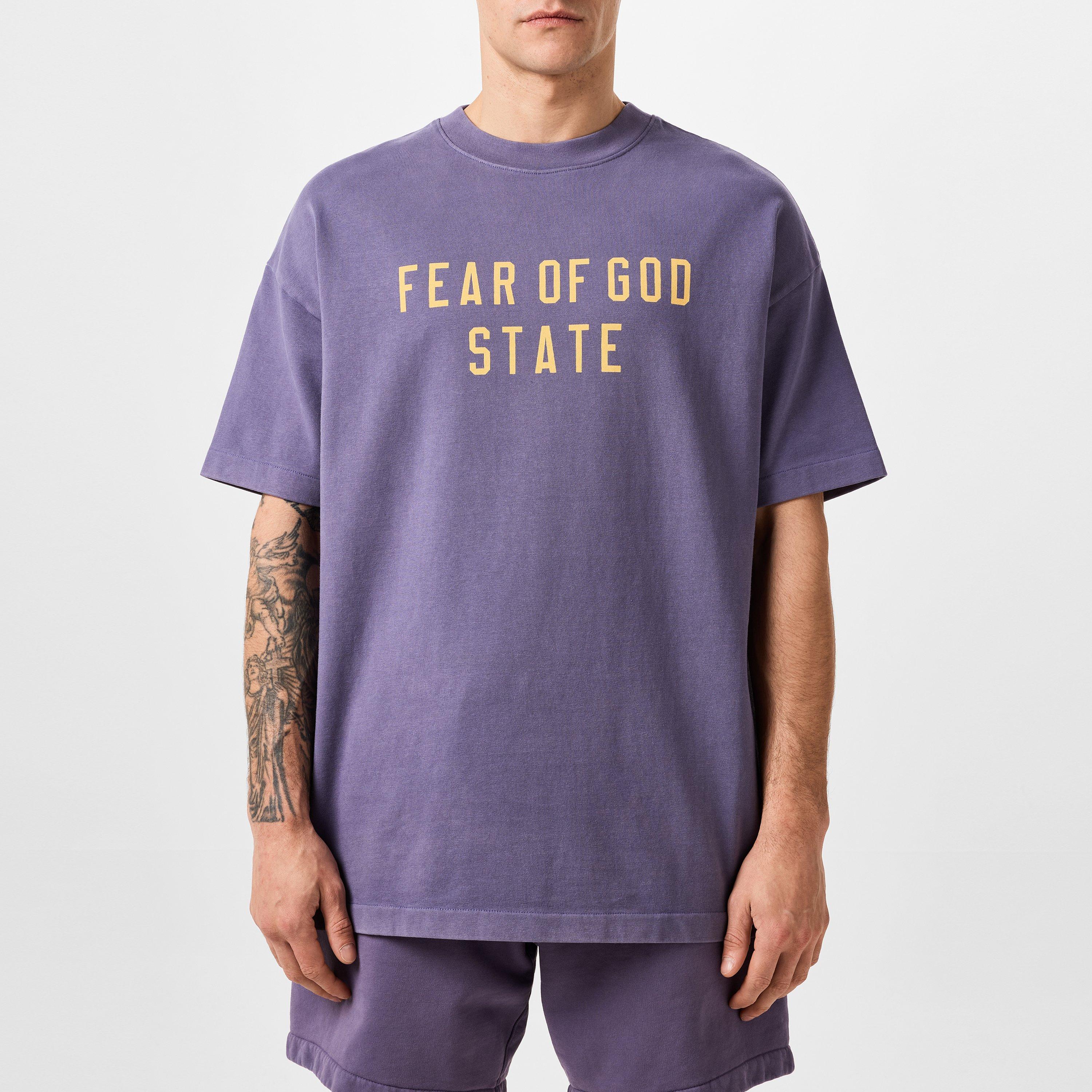 国内発送【FEAR OF GOD ESSENTIALS】HEAVY CREWNECK TEE Heavy Crewneck Tee - Black | Fear of God ESSENTIALS | Fear