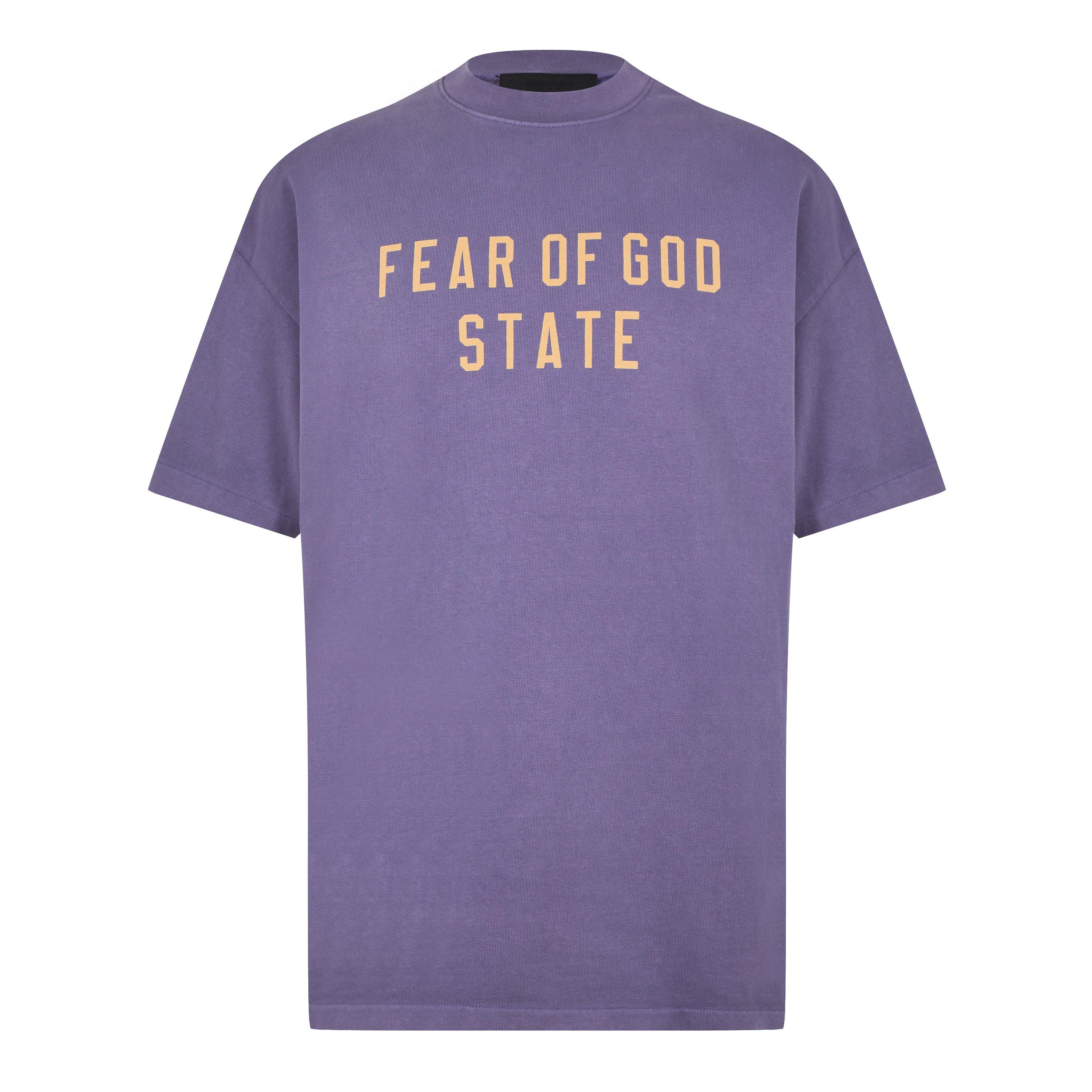 【FOG Essentials】Fear of God Essentials Crewneck T-Shirt Jersey Crewneck Tee - Black | ESSENTIALS | Fear of God