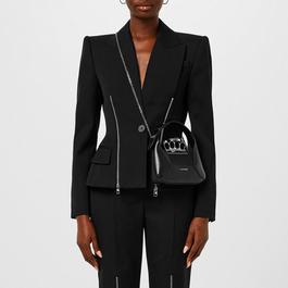 Alexander McQueen Structured Zip Blazer