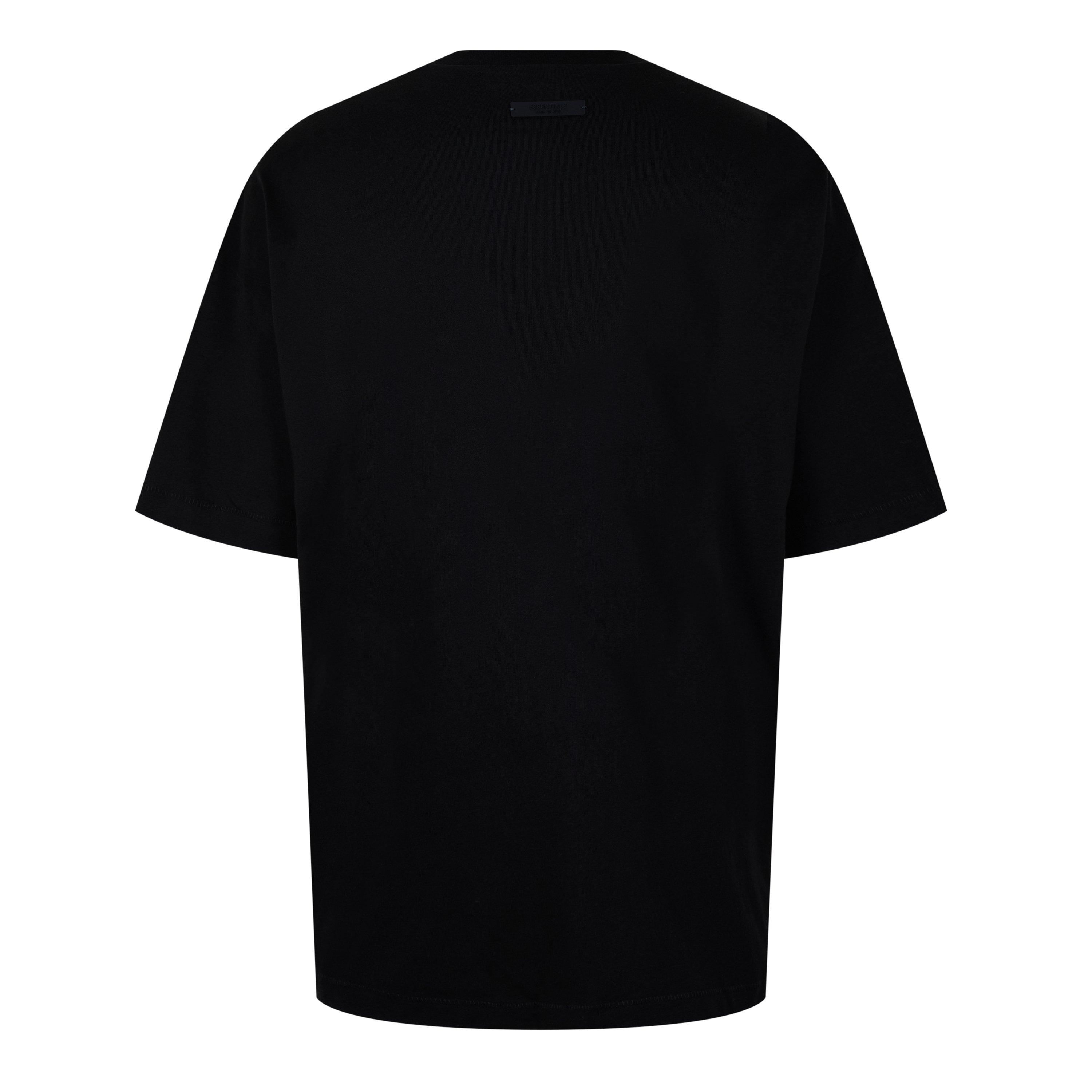 Black - Fear Of God Essentials - Jersey Crewneck Tee - 2