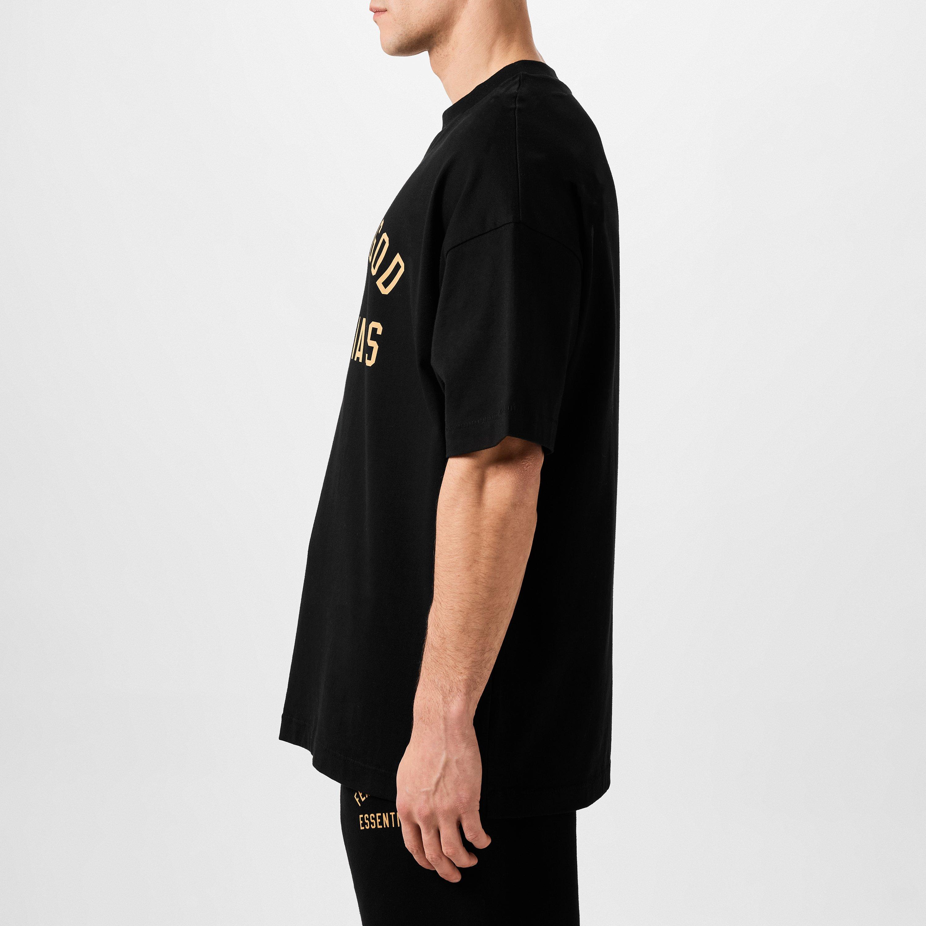 Black - Fear Of God Essentials - Jersey Crewneck Tee - 5