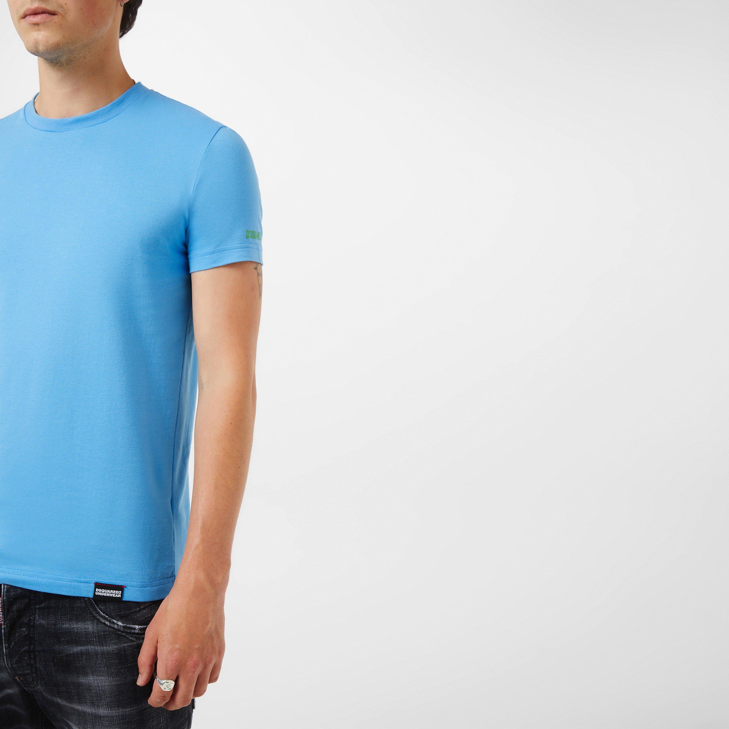 Blue/Green - DSquared2 - Technicolour T Shirt - 3