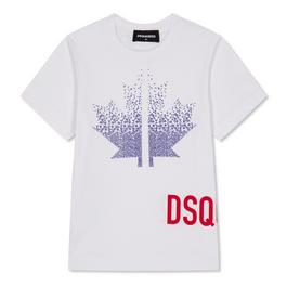 DSquared2 Logo T Shirt Juniors