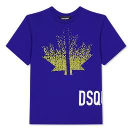 DSquared2 Logo T Shirt Juniors