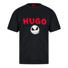 Hugo X Disney's The Nightmare Before Christmas logo T-shirt