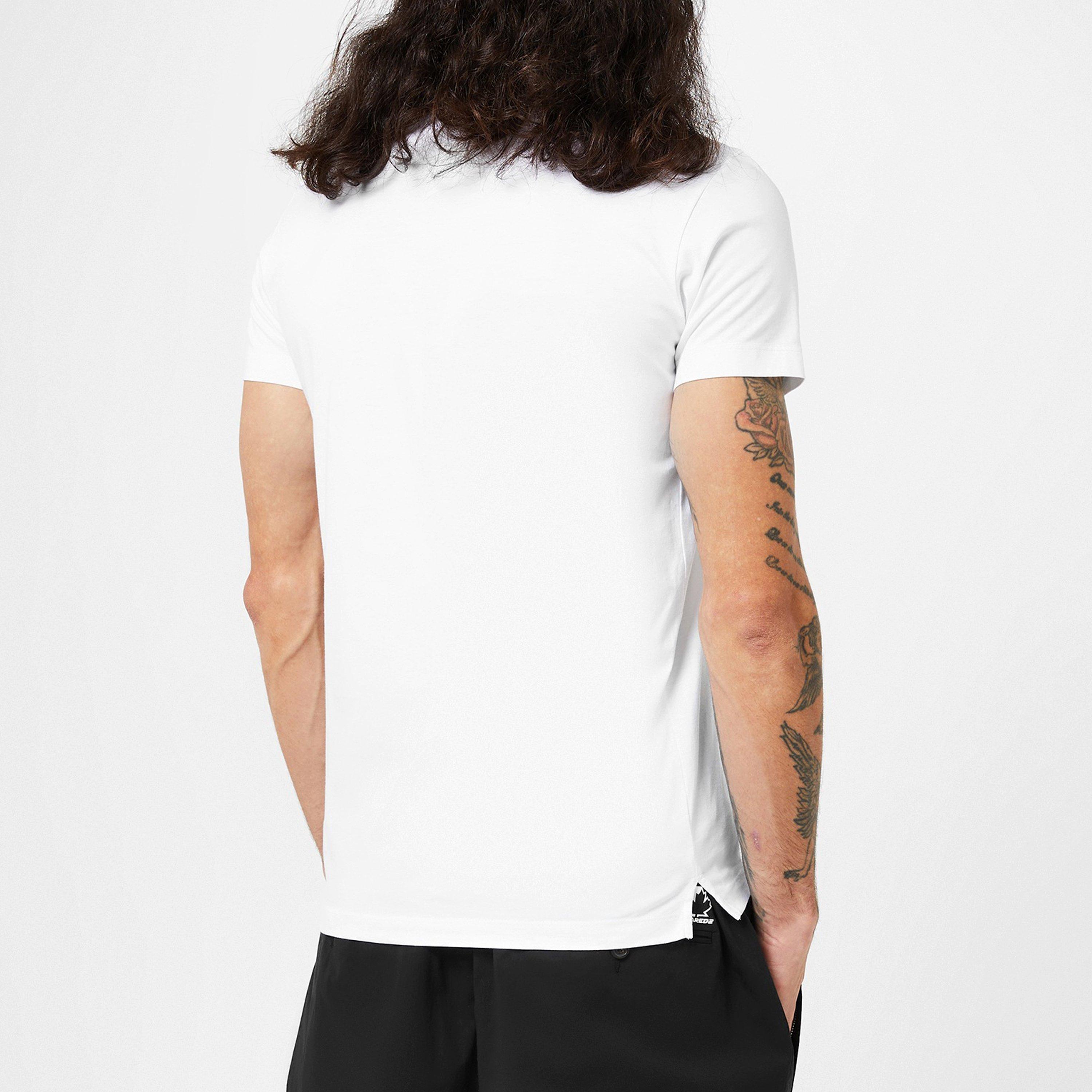 White - DSquared2 - Cool Guy T-Shirt - 4