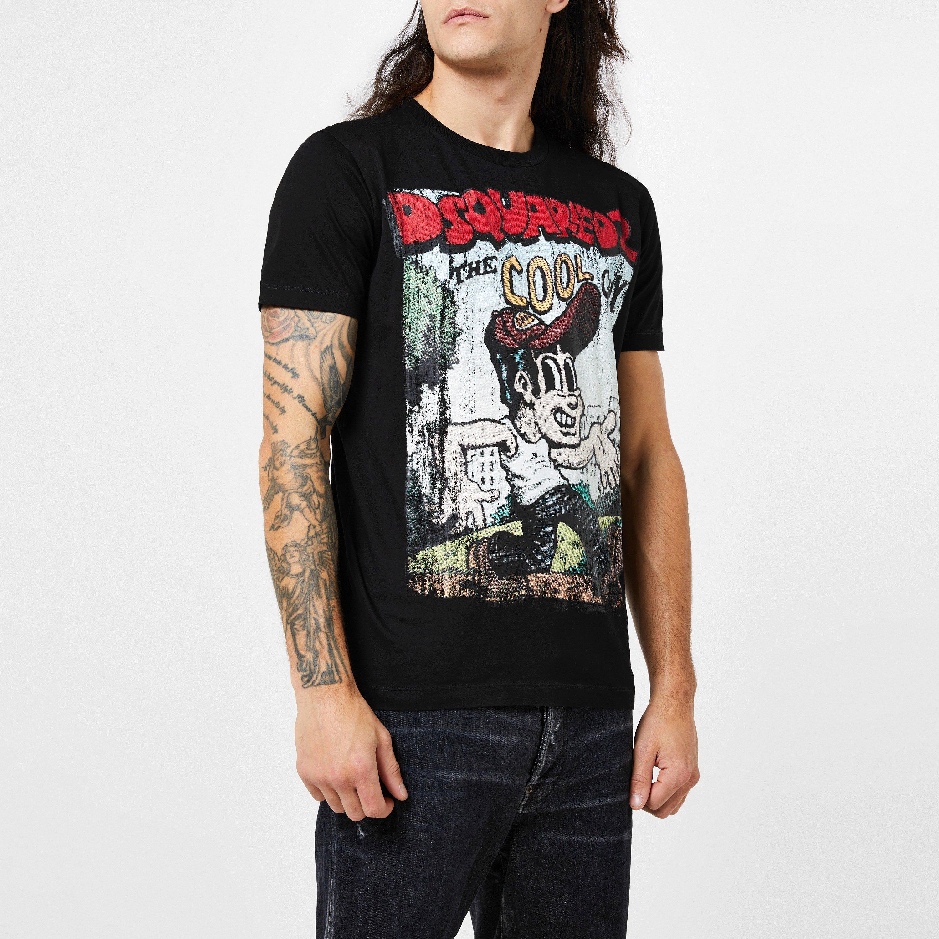 ★人気★【D SQUARED2】COOL GUY T-SHIRT DSQUARED2 COOL GUY T SHIRT | cruisefashion | REVERSIBLE