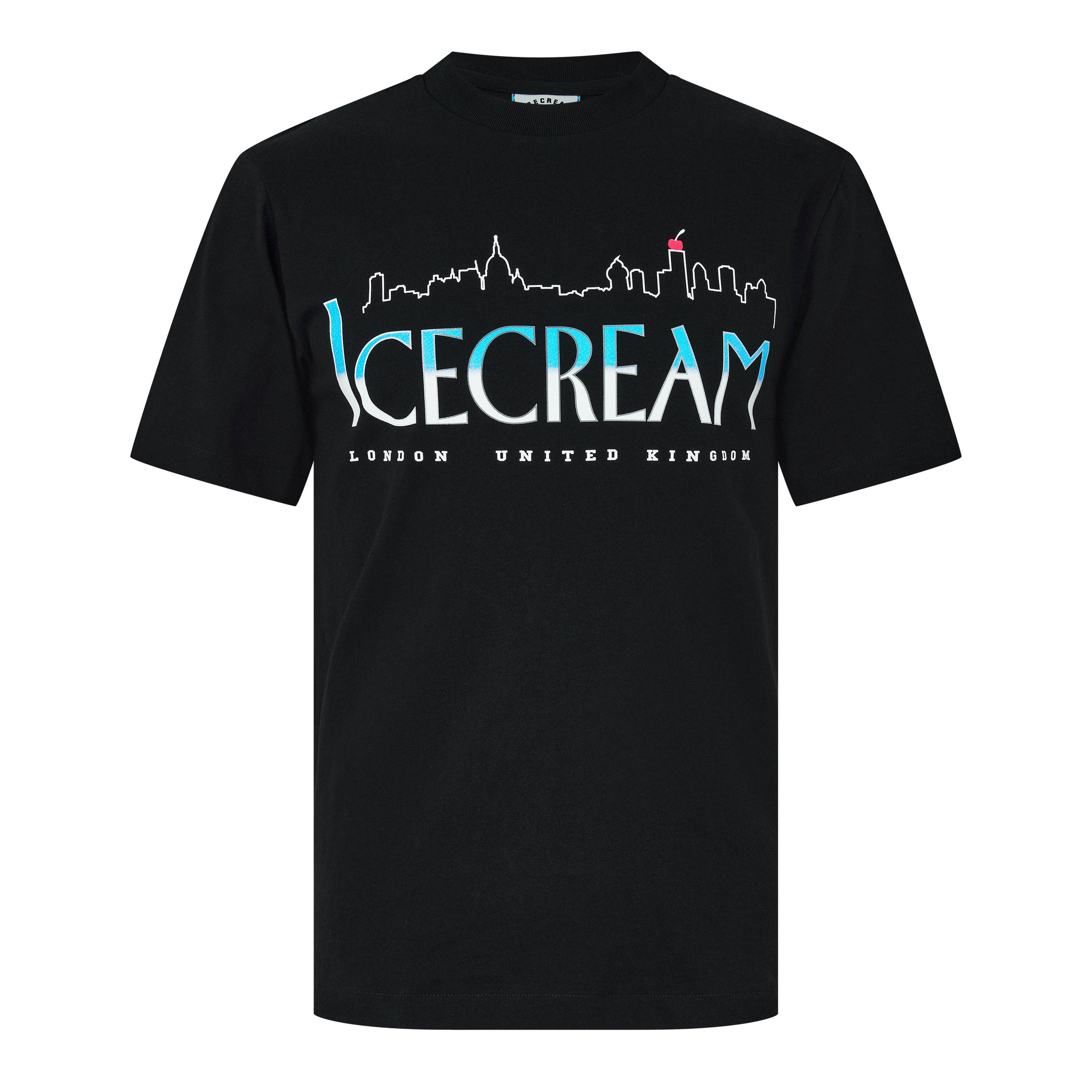 BLACK - ICECREAM - Cityscape T-Shirt - 5