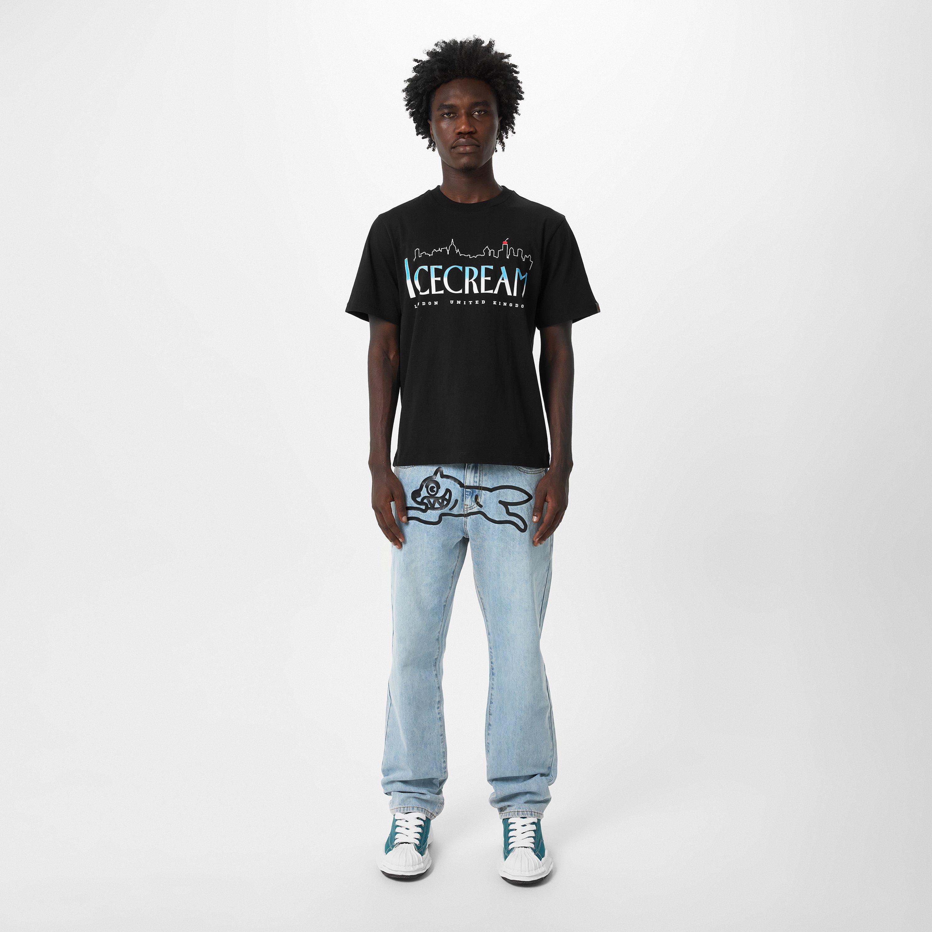 BLACK - ICECREAM - Cityscape T-Shirt - 4