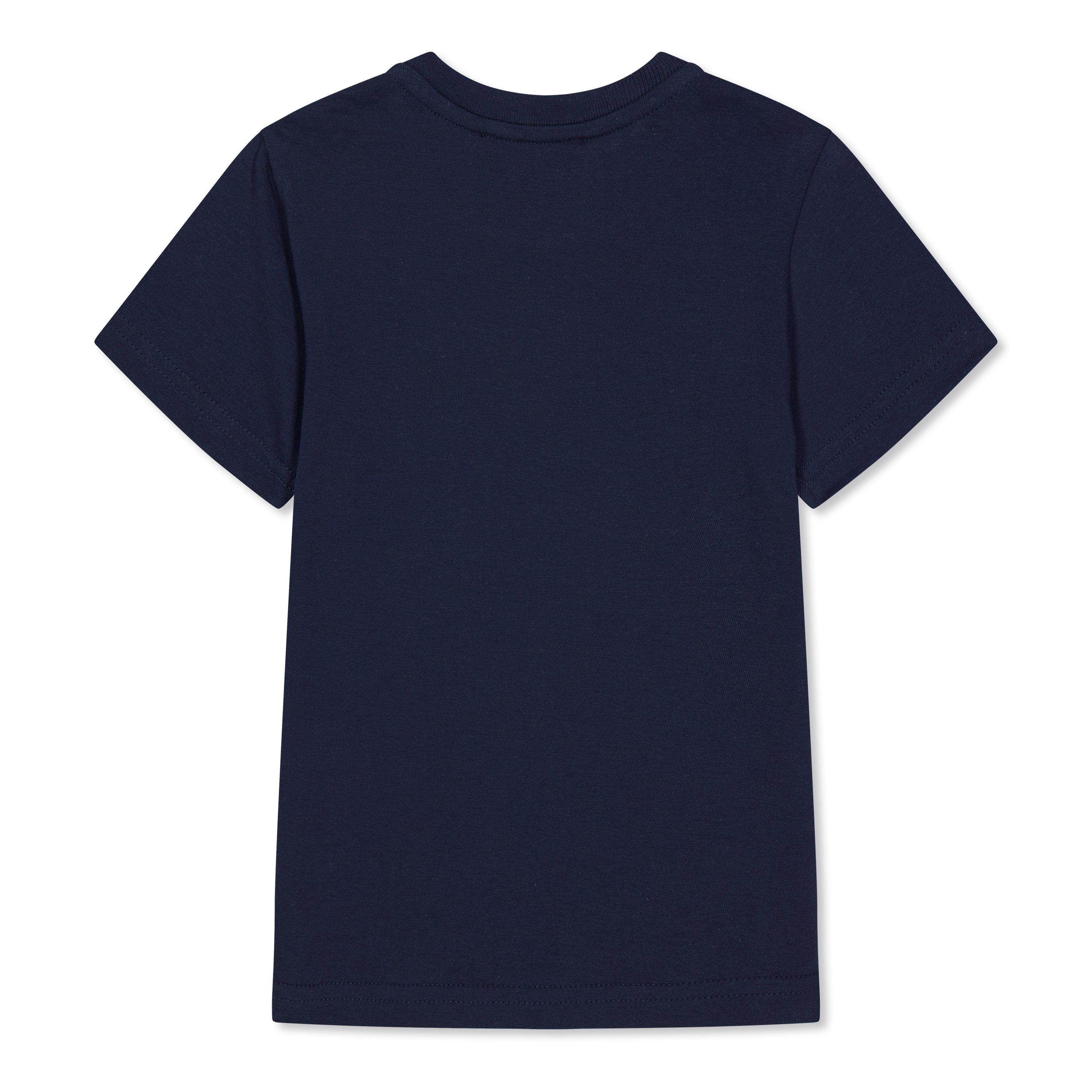 Navy DQ866 - DSquared2 - Unisex Kids' Logo Regular Fit T-Shirt - 2