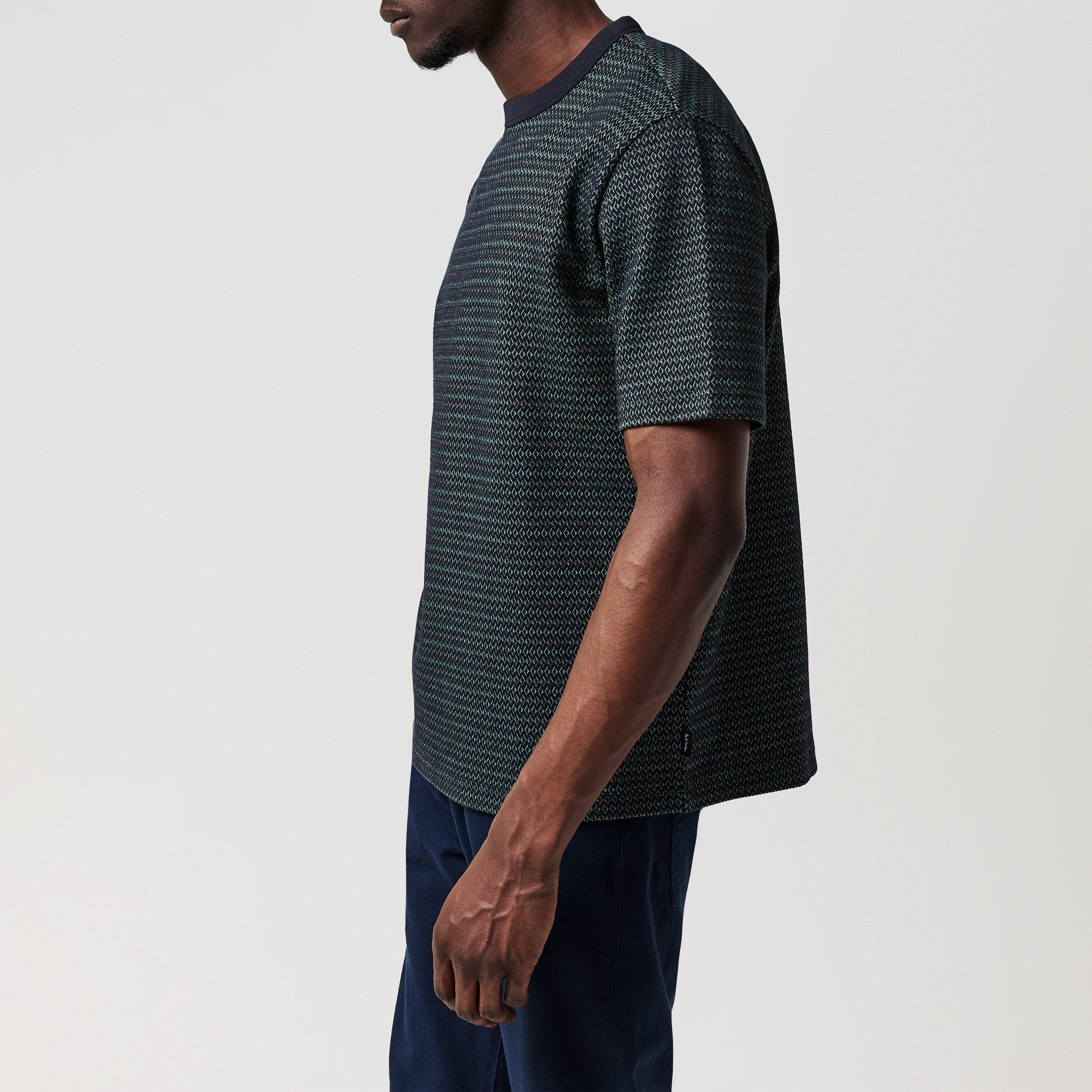 Blue 49 - PS Paul Smith - Men's Short-Sleeve Textured Regular Fit T-Shirt - 2