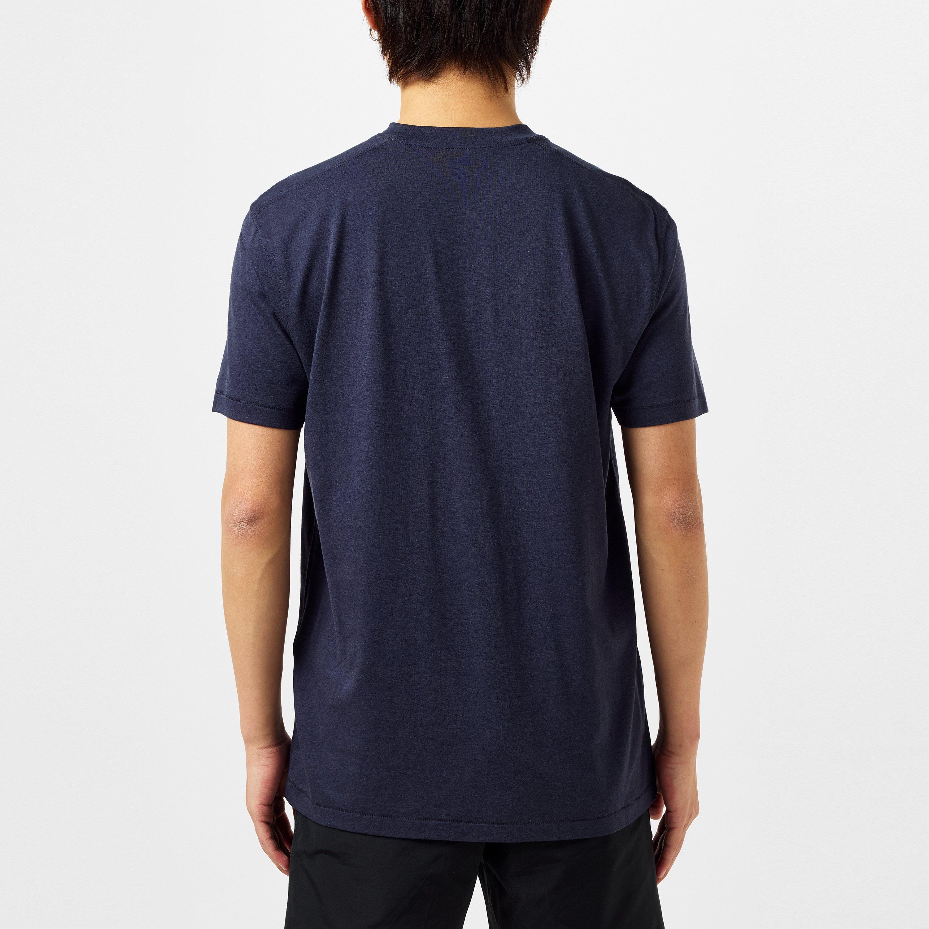 Navy HB801 - Tom Ford - Short Sleeve Logo T Shirt - 4