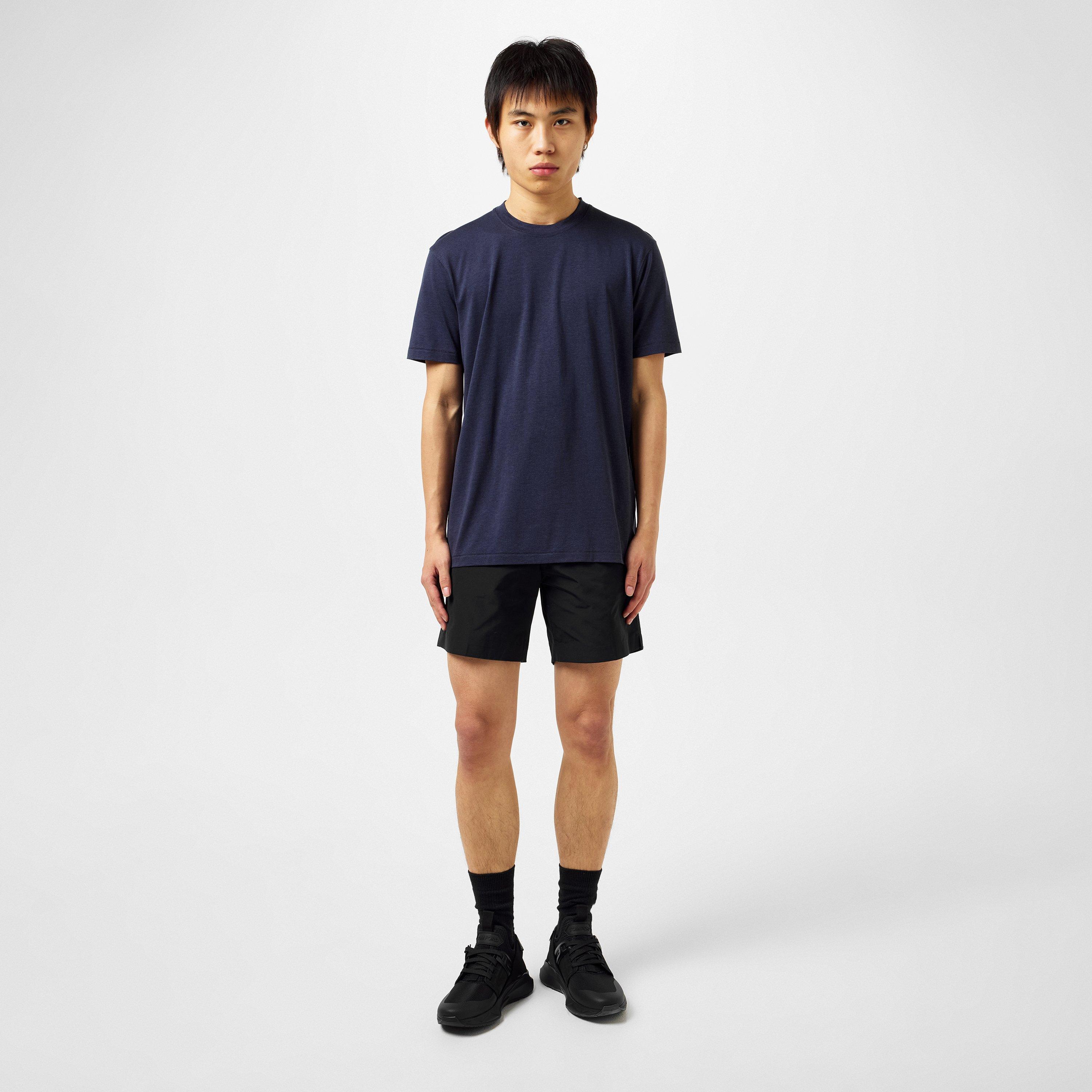 Navy HB801 - Tom Ford - Short Sleeve Logo T Shirt - 6