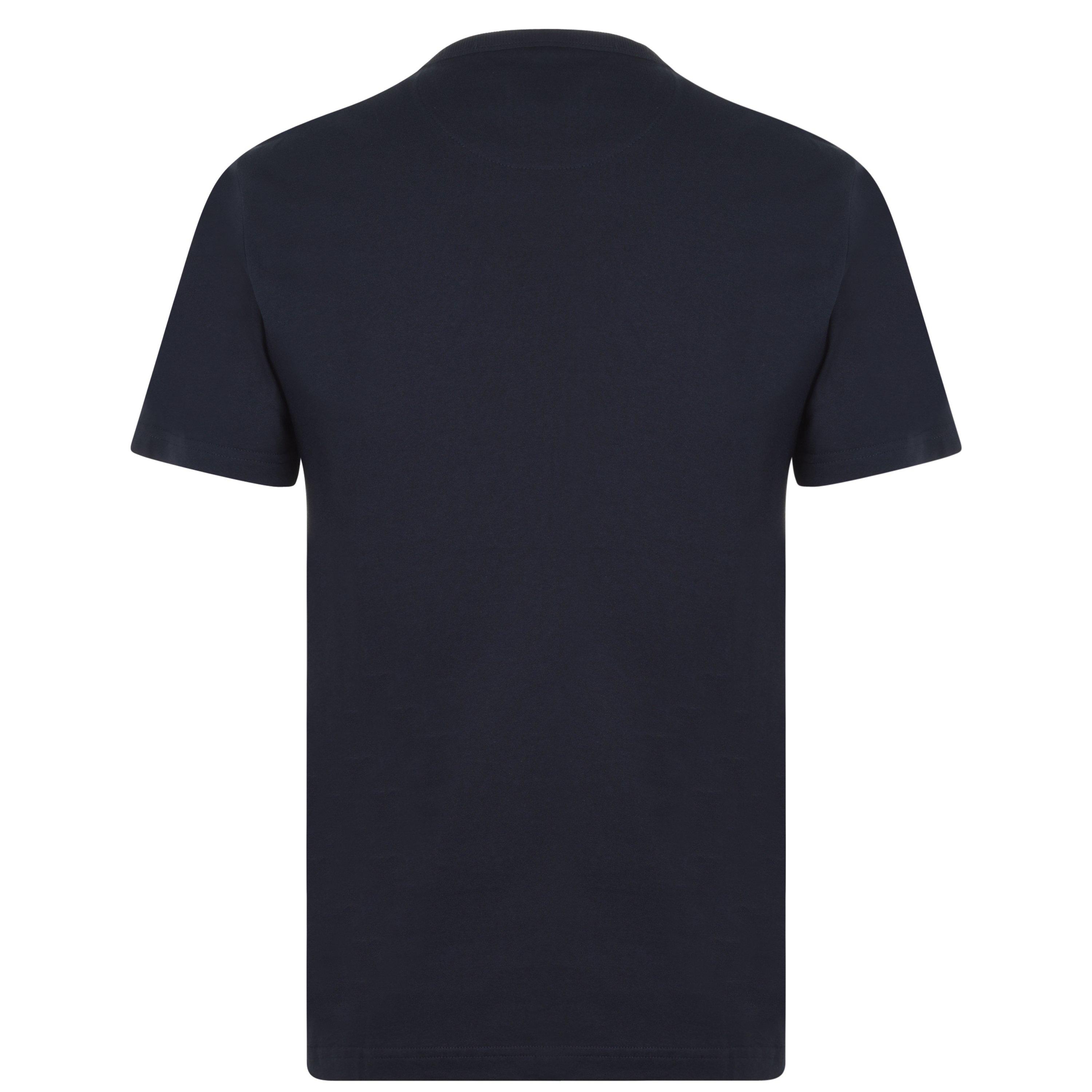 True Navy 412 - Farah - Denny Short Sleeve T Shirt - 5