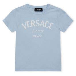 Versace Logo T Shirt Juniors