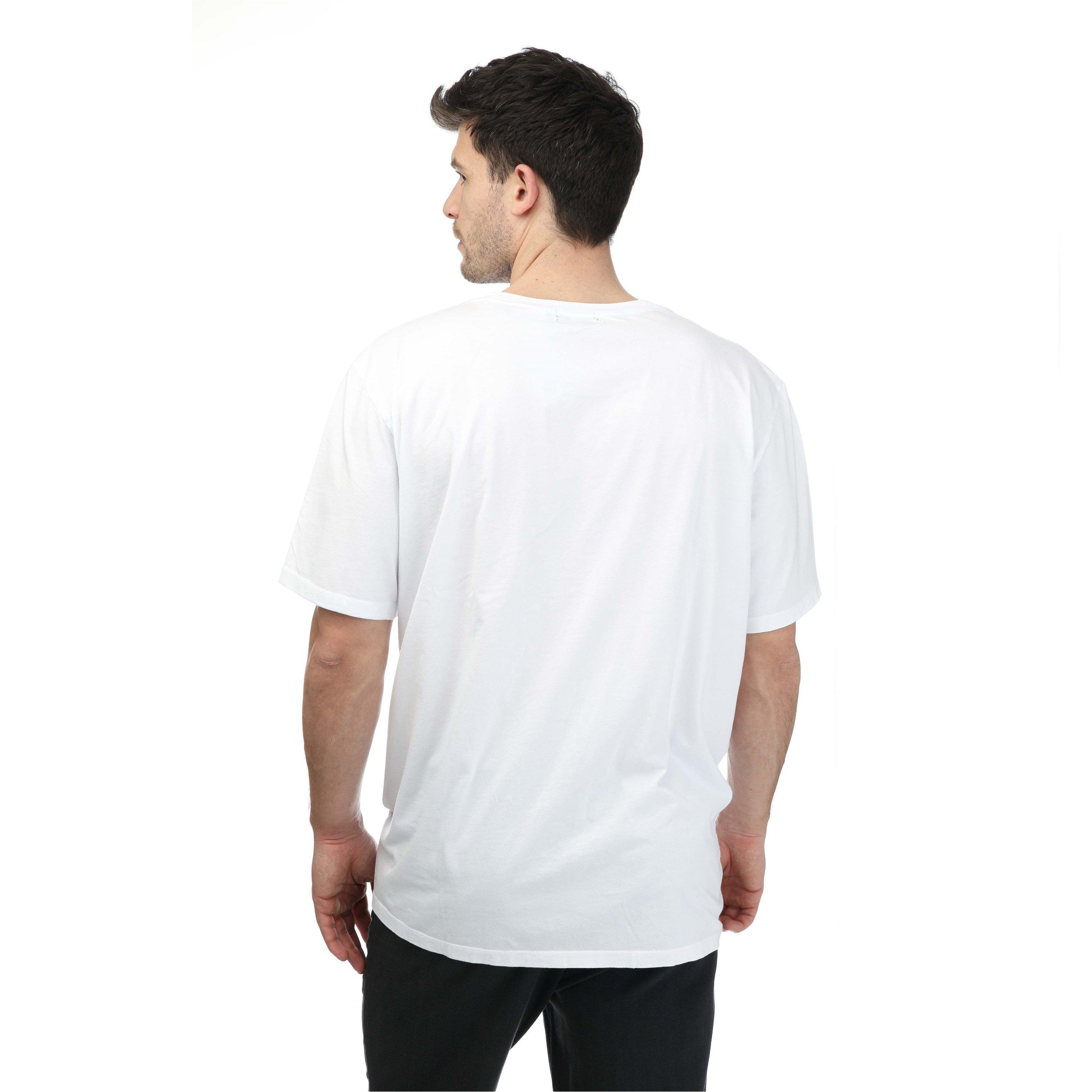 Blanc Lucent - DOCKERS - Men's Graphic Logo Regular Fit T-Shirt - 2