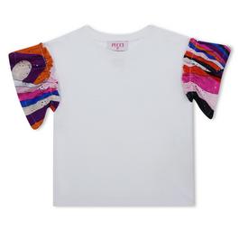 PUCCI Frill T Shirt Juniors