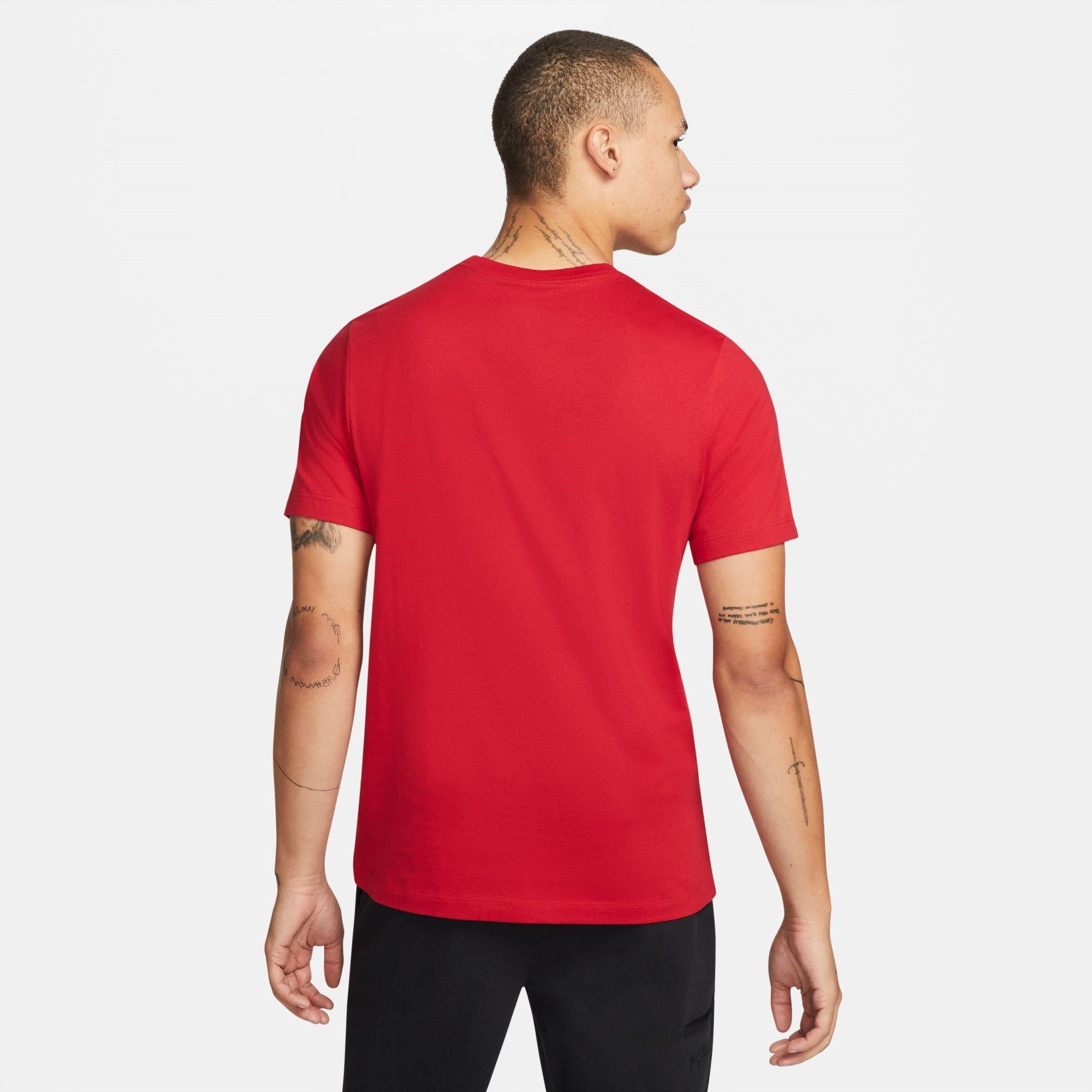 Red - Nike - Jordan Jumpman Men's T-Shirt - 4