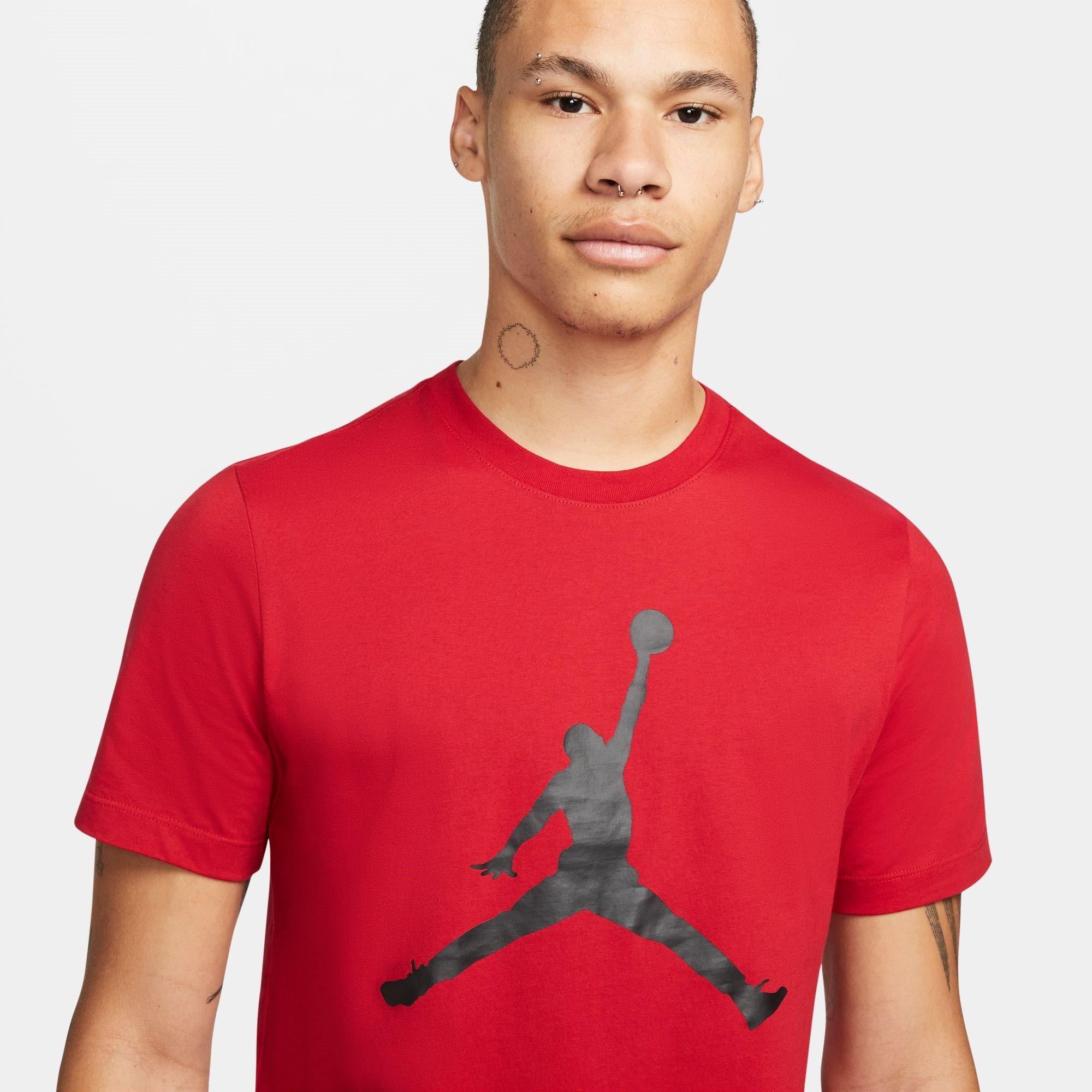 Red - Nike - Jordan Jumpman Men's T-Shirt - 5
