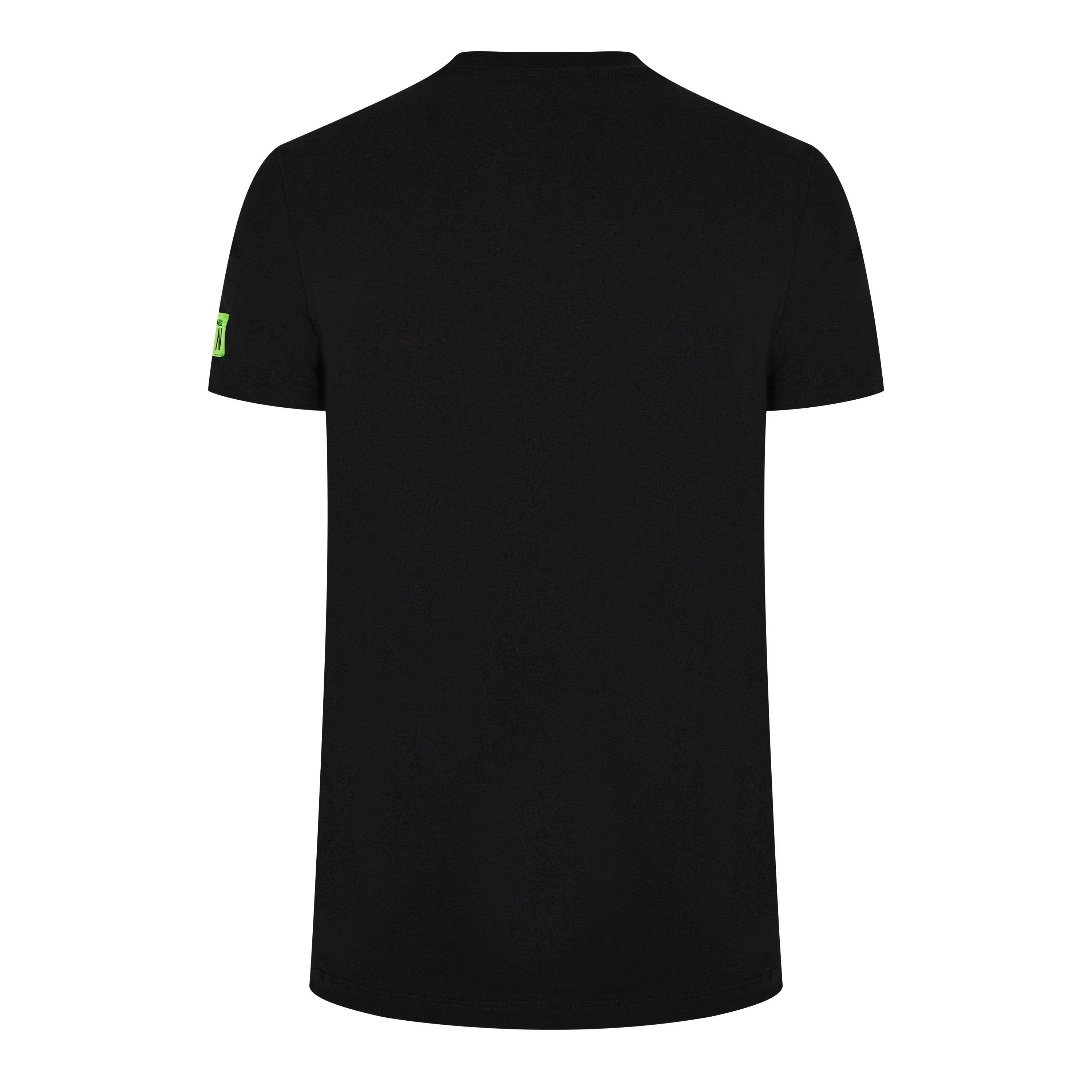 Black/Green 004 - DSquared2 - Men's Icon Collar Regular Fit T-Shirt - 2