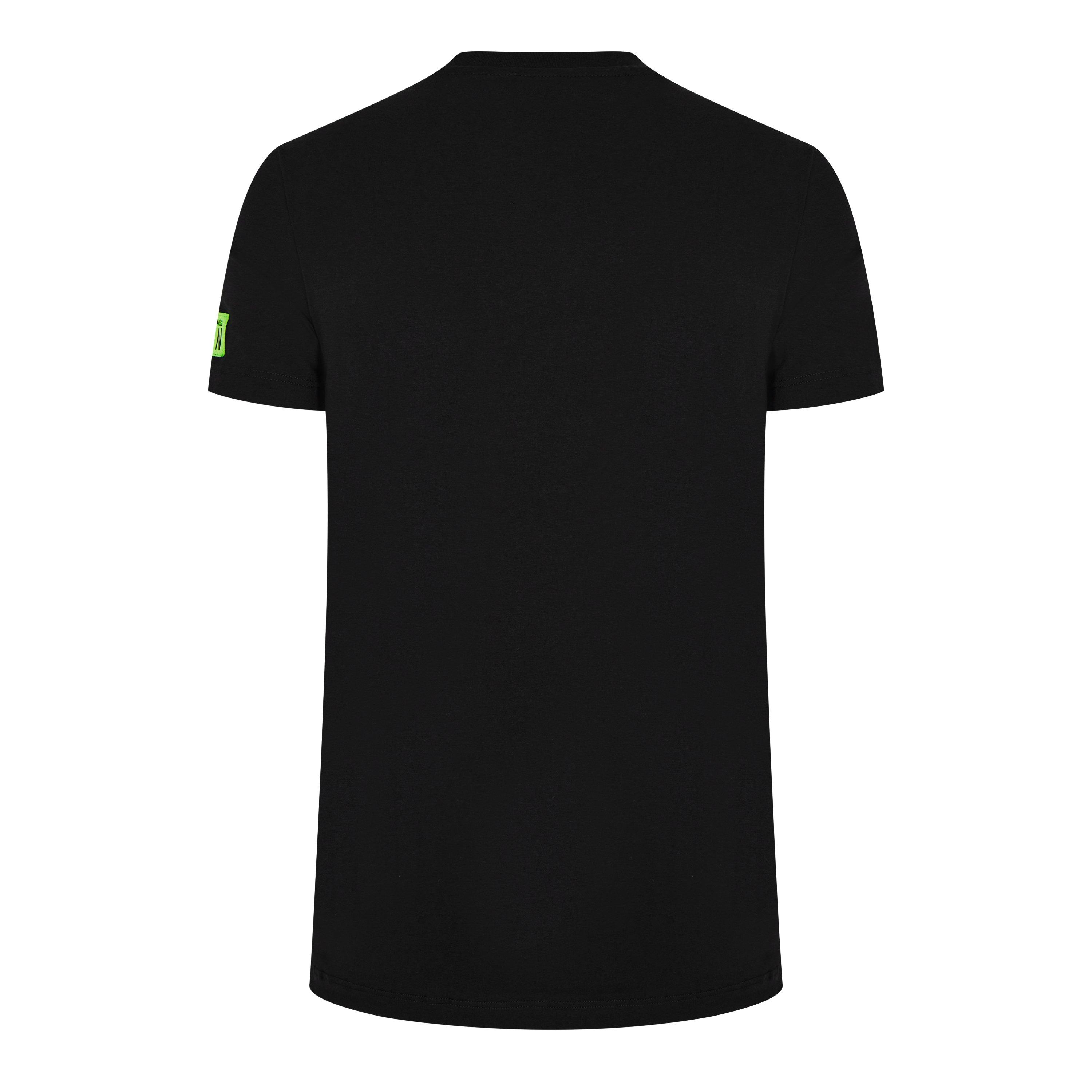 Black/Green 004 - DSquared2 - Men's Icon Collar Regular Fit T-Shirt - 6