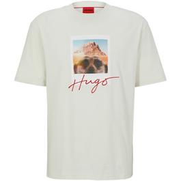 Hugo Driceto Animal Print T Shirt