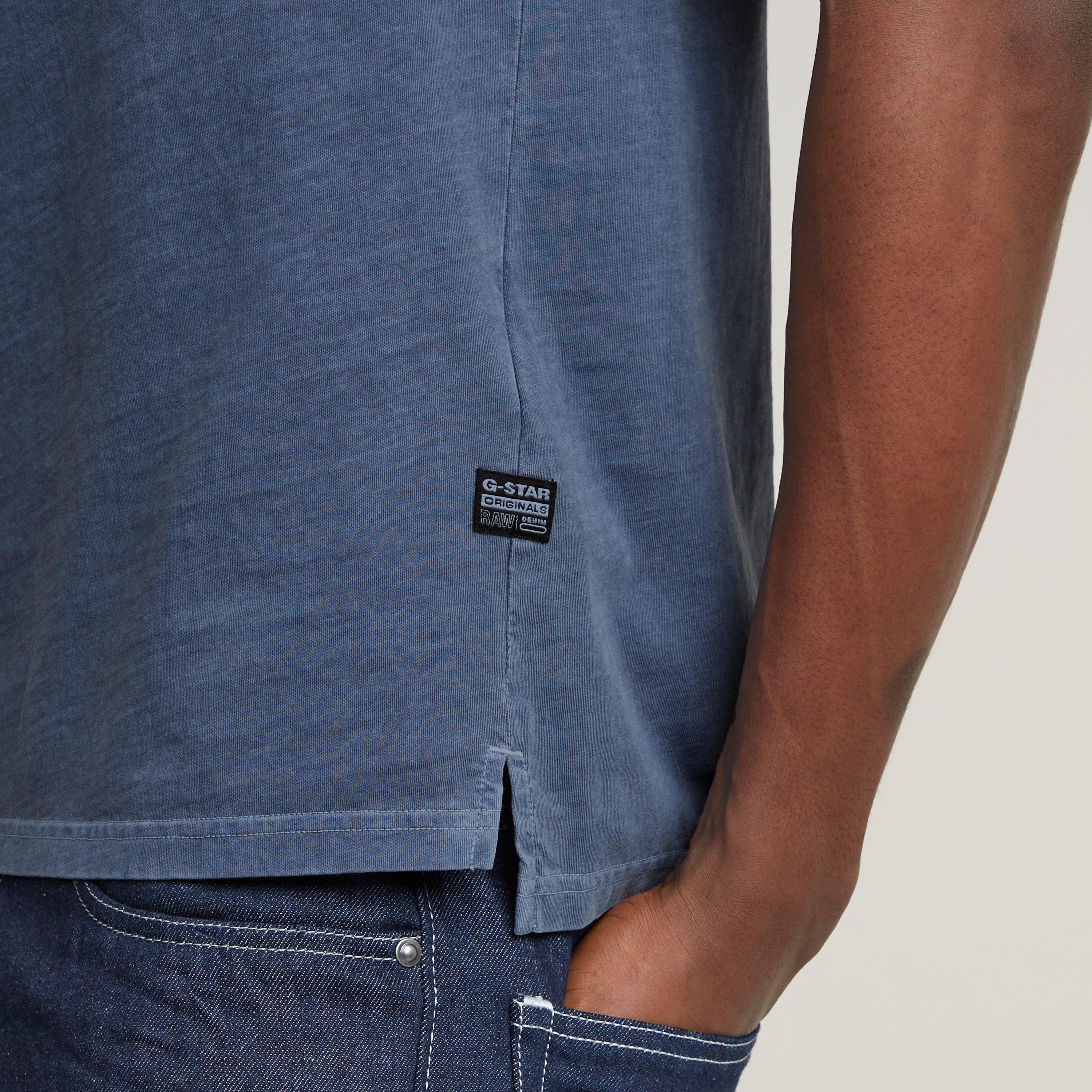 Morsko plava - G Star - Men's Nifous Regular Fit T-Shirt - 6