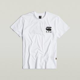 G Star Burger Back Print T-Shirt