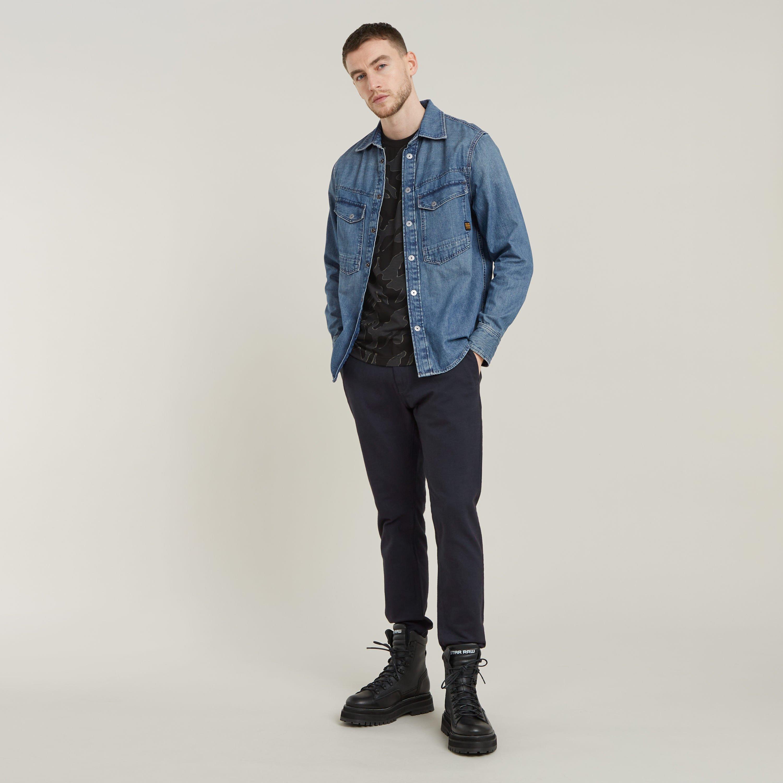 Cloak Camo - G Star - Men's Camo Crewneck Regular Fit T-Shirt - 3