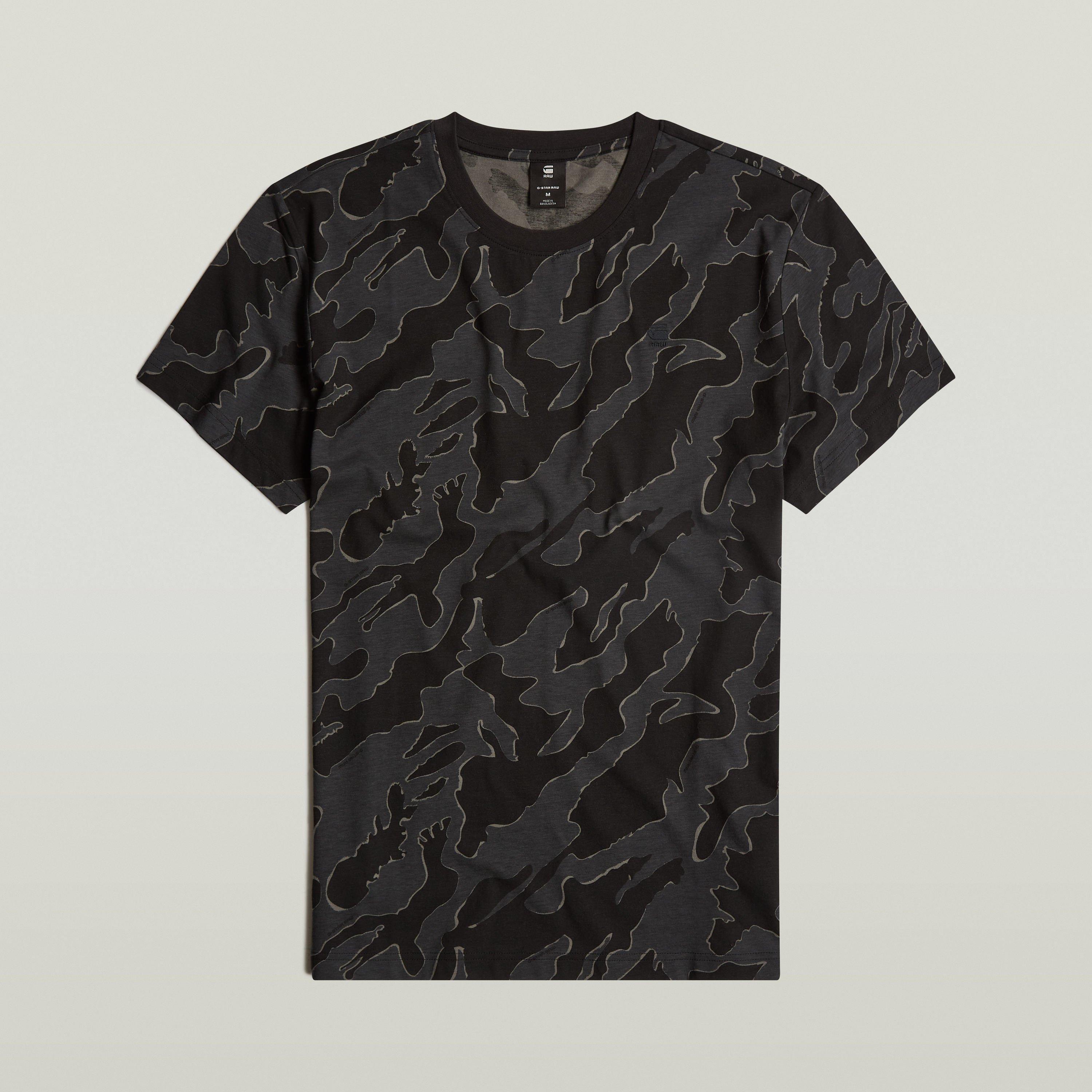 Cloak Camo - G Star - Men's Camo Crewneck Regular Fit T-Shirt - 4