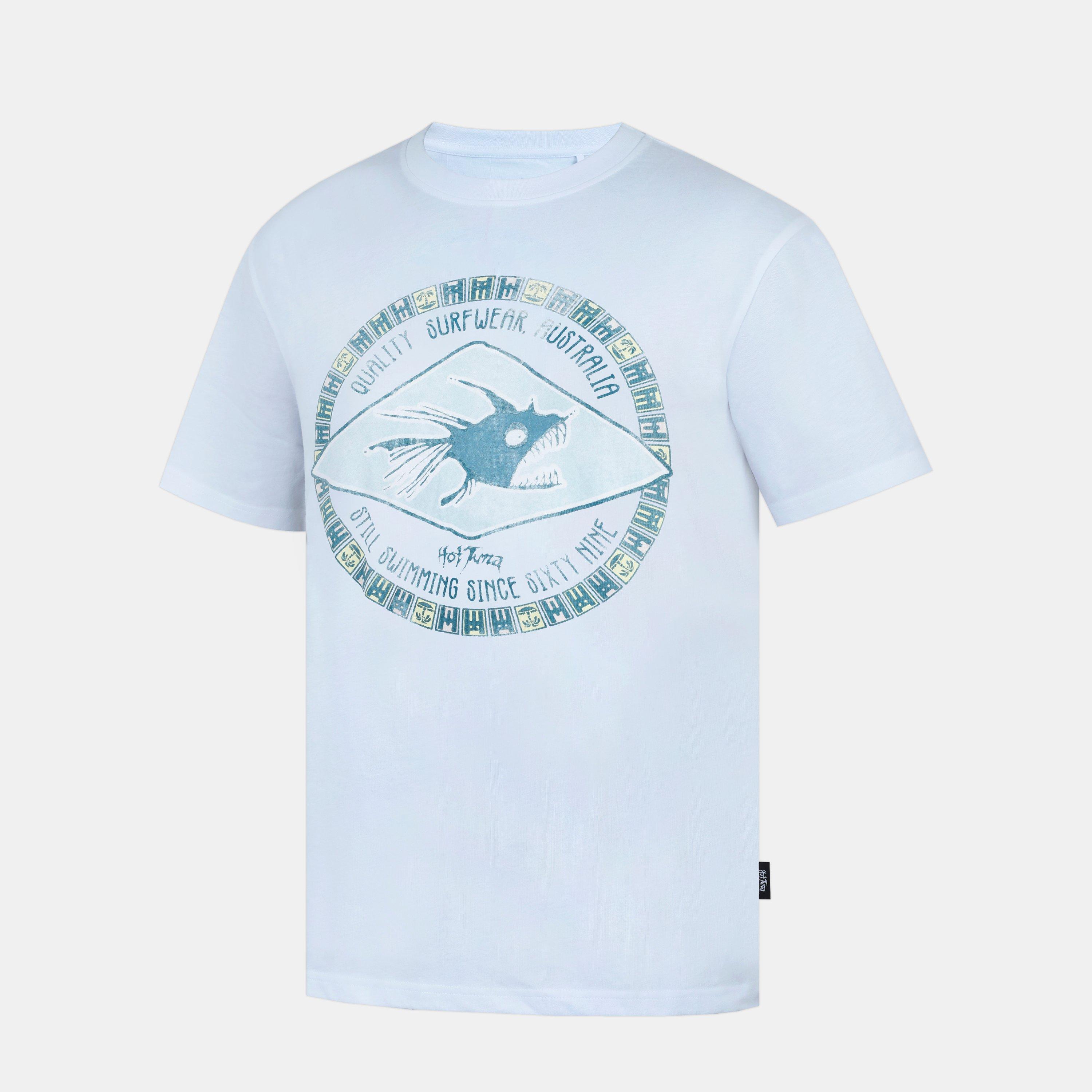 Weißes Kreis-Logo - Hot Tuna - Crew T Shirt Mens - 3