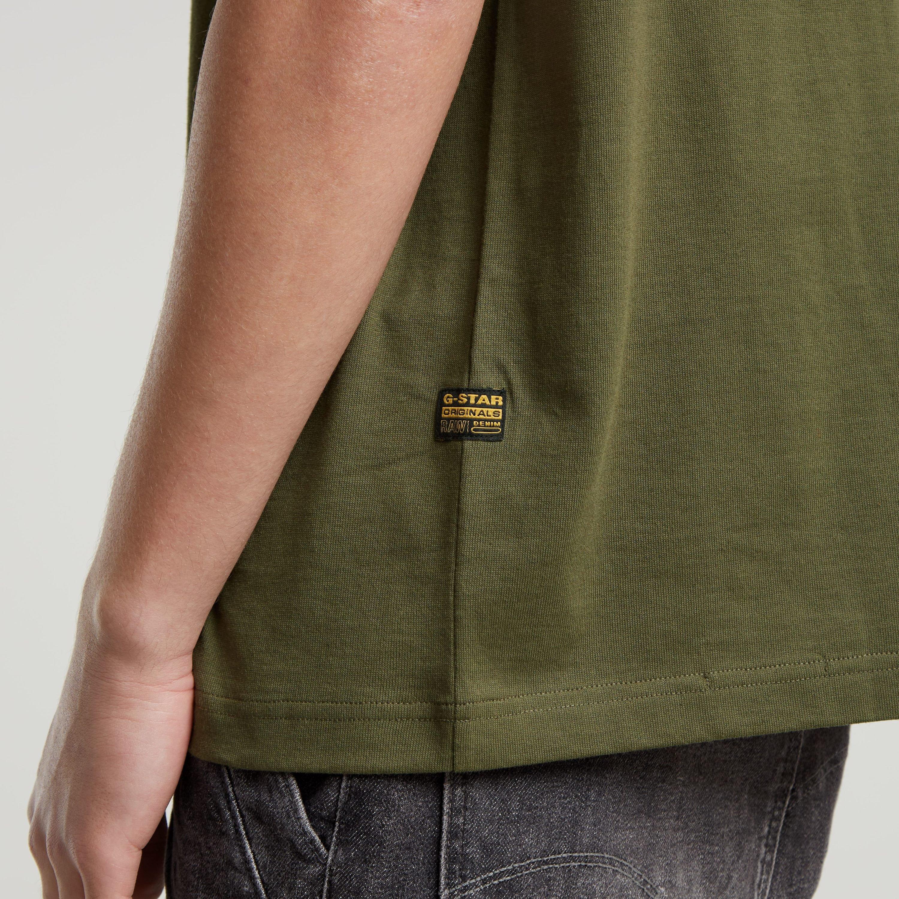 Azeitona - G Star - Logo T-Shirt - 6