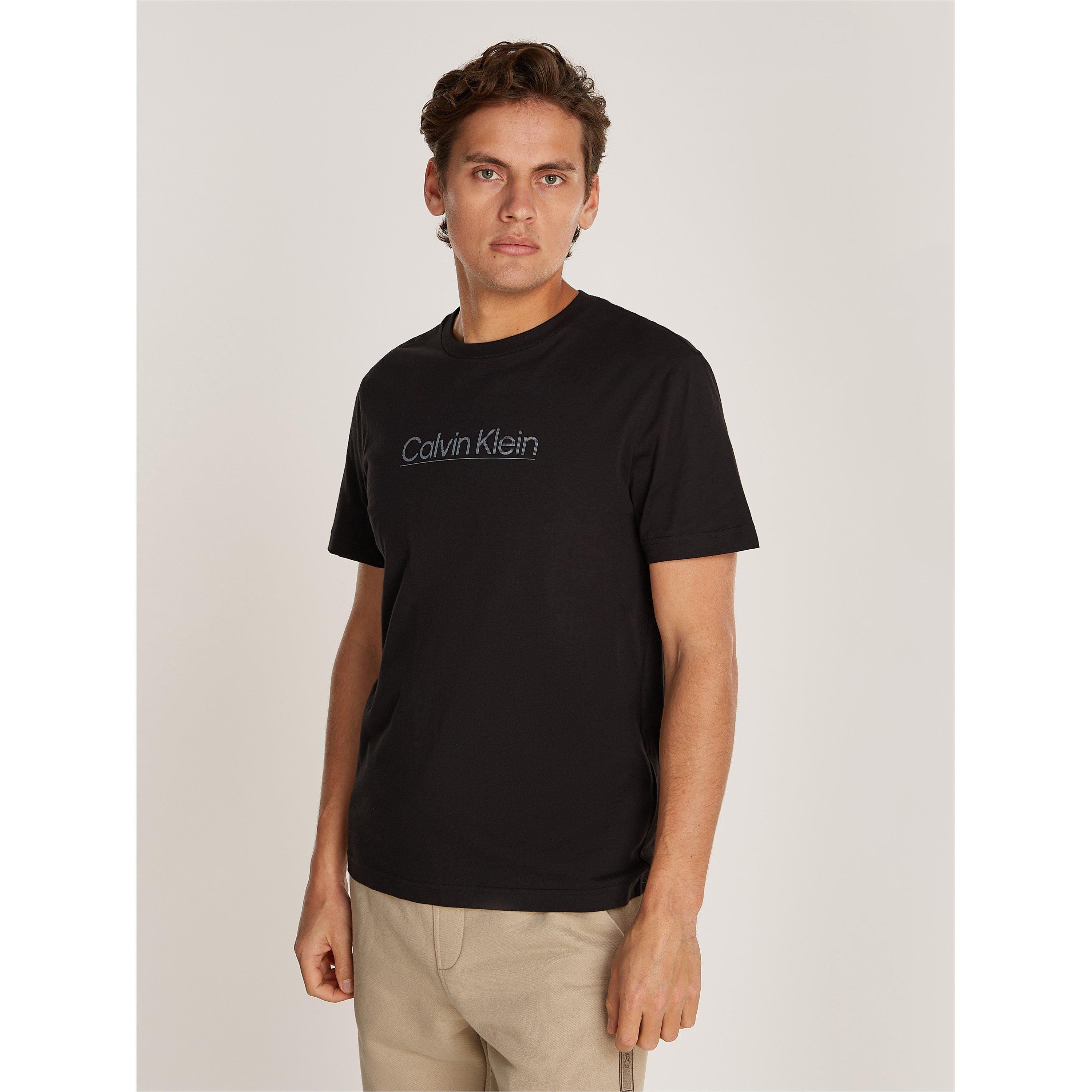Ck Black - Calvin Klein - RAISED LINE LOGO T-SHIRT - 1