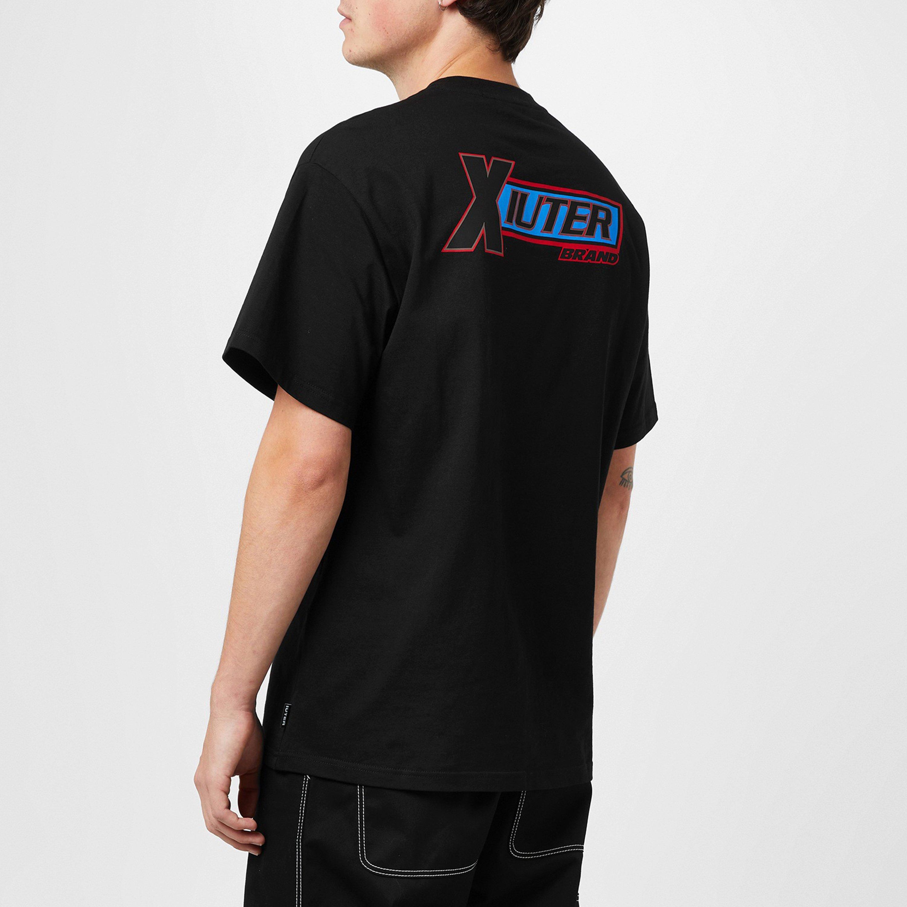 BLACK - Iuter - Men's Regular Fit T-Shirt - 3