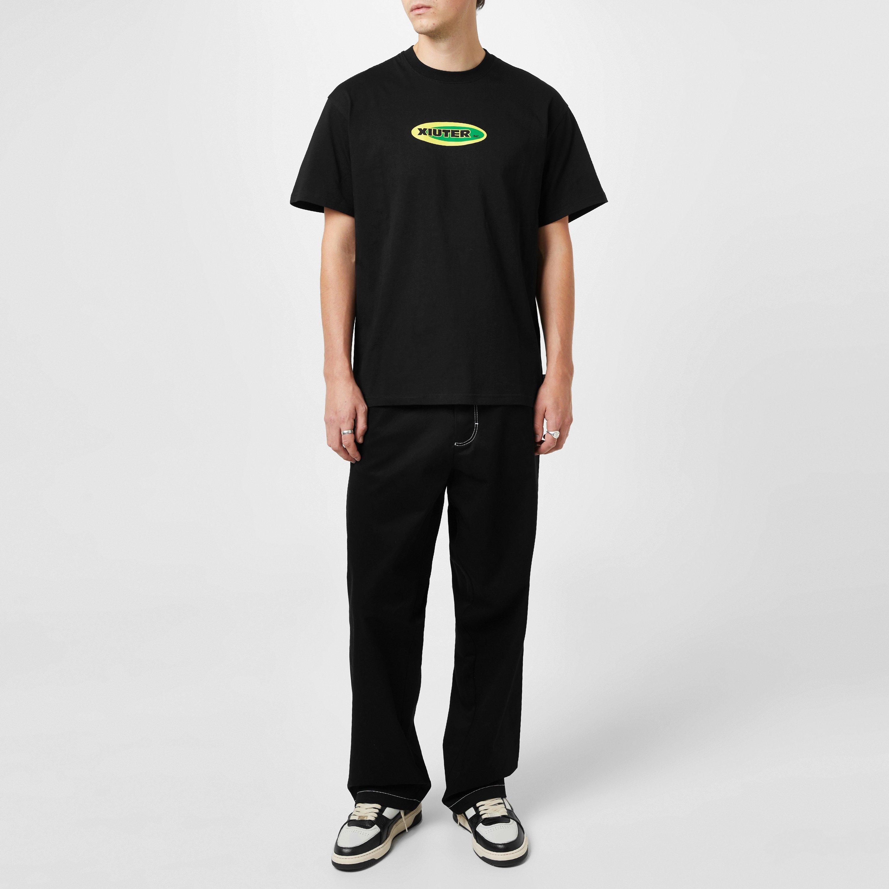 BLACK - Iuter - Men's Regular Fit T-Shirt - 4