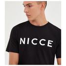 Noir - Nicce - The North Face Essential sweatshirt in white Exclusive at ASOS - 3