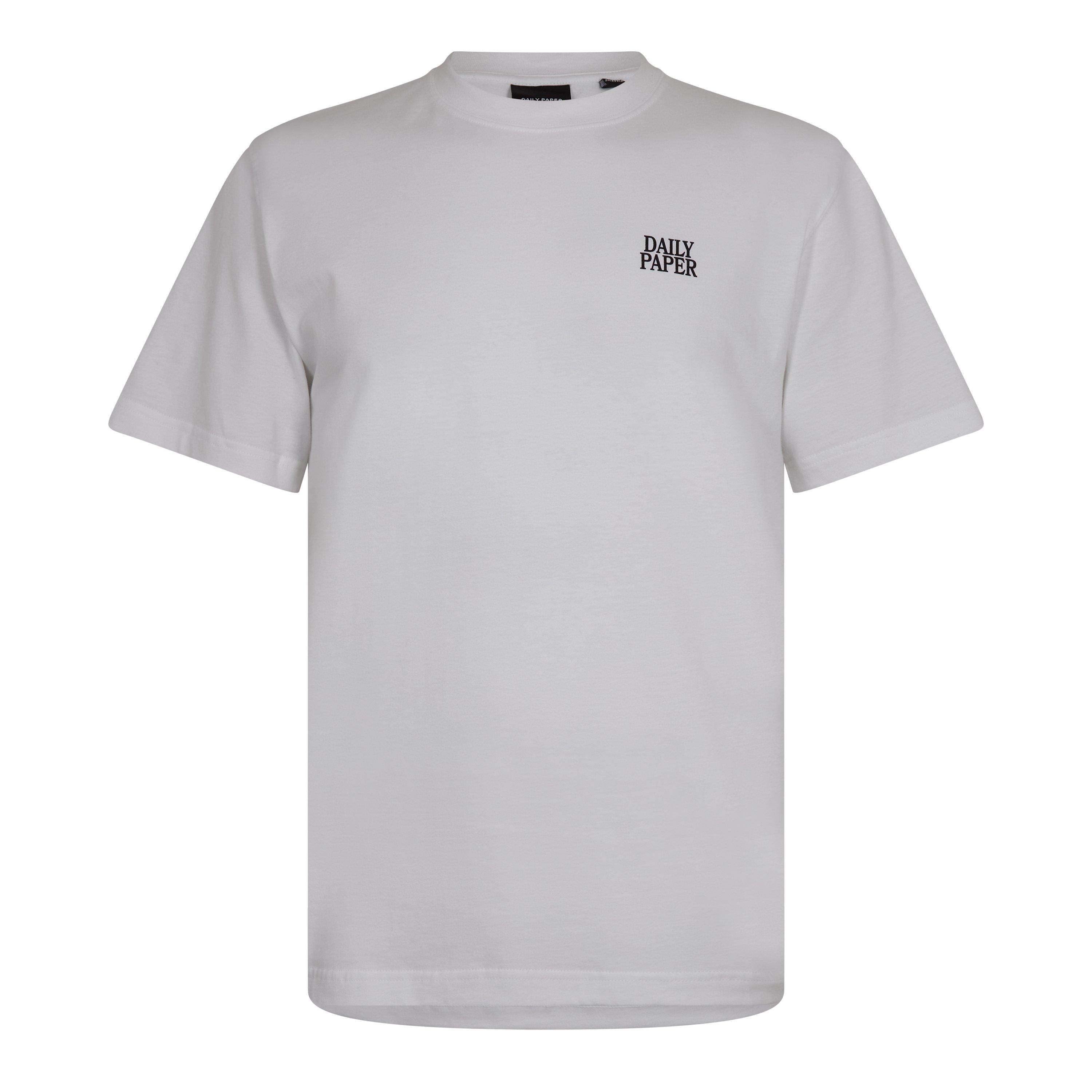 Daily Paper Men's Smoothie Regular Fit T-Shirt - White - Small