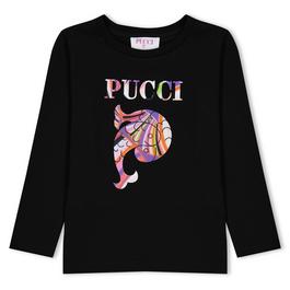 PUCCI Junior Logo T Shirt