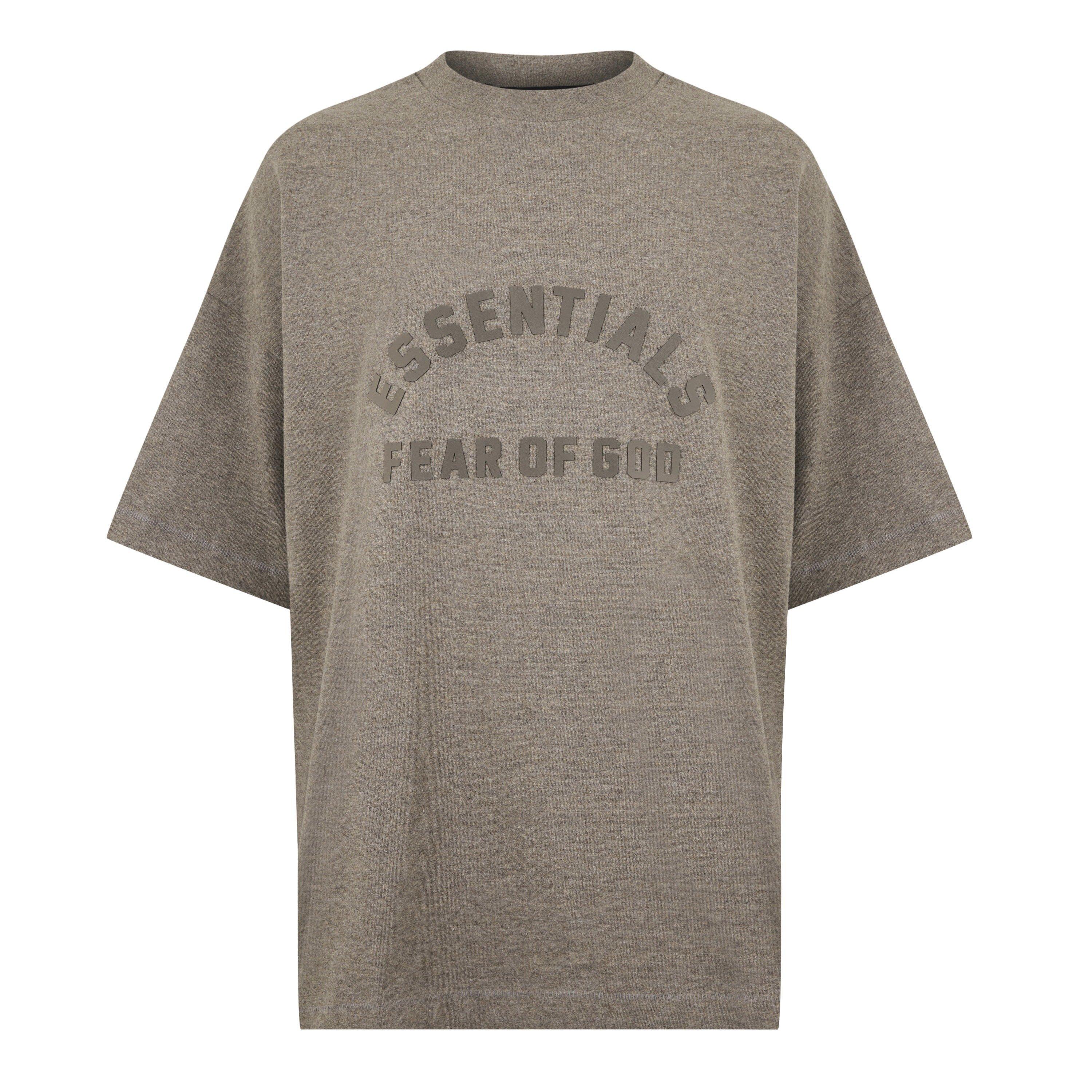 Heather Grey - Fear Of God Essentials - Short Sleeve Tee - 1