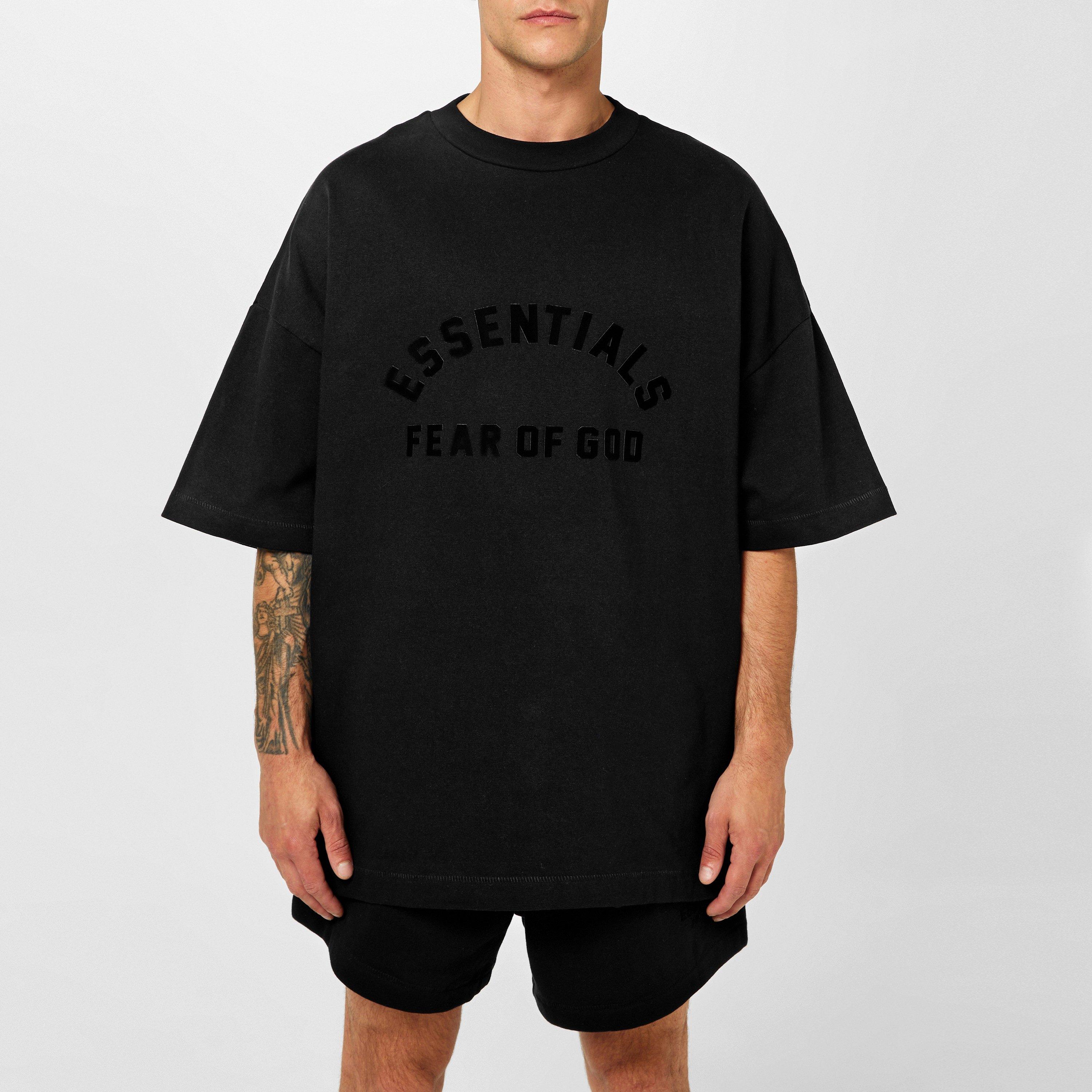 Black - Fear Of God Essentials - Short Sleeve Tee - 3