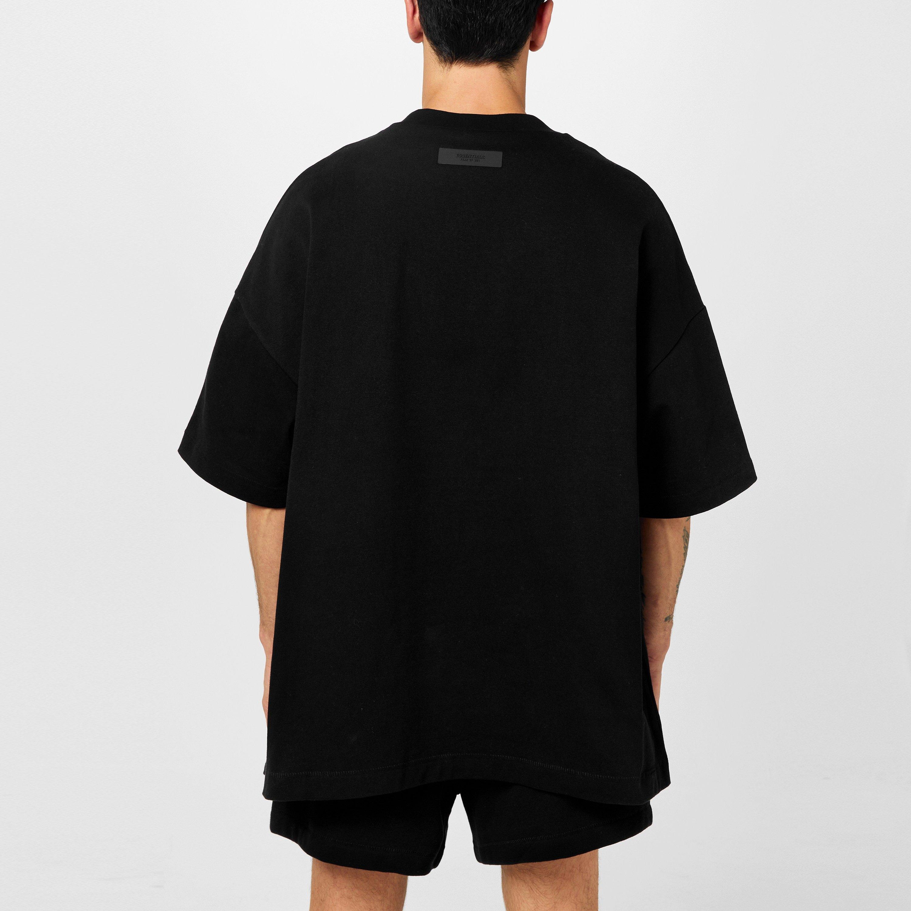 Black - Fear Of God Essentials - Short Sleeve Tee - 4