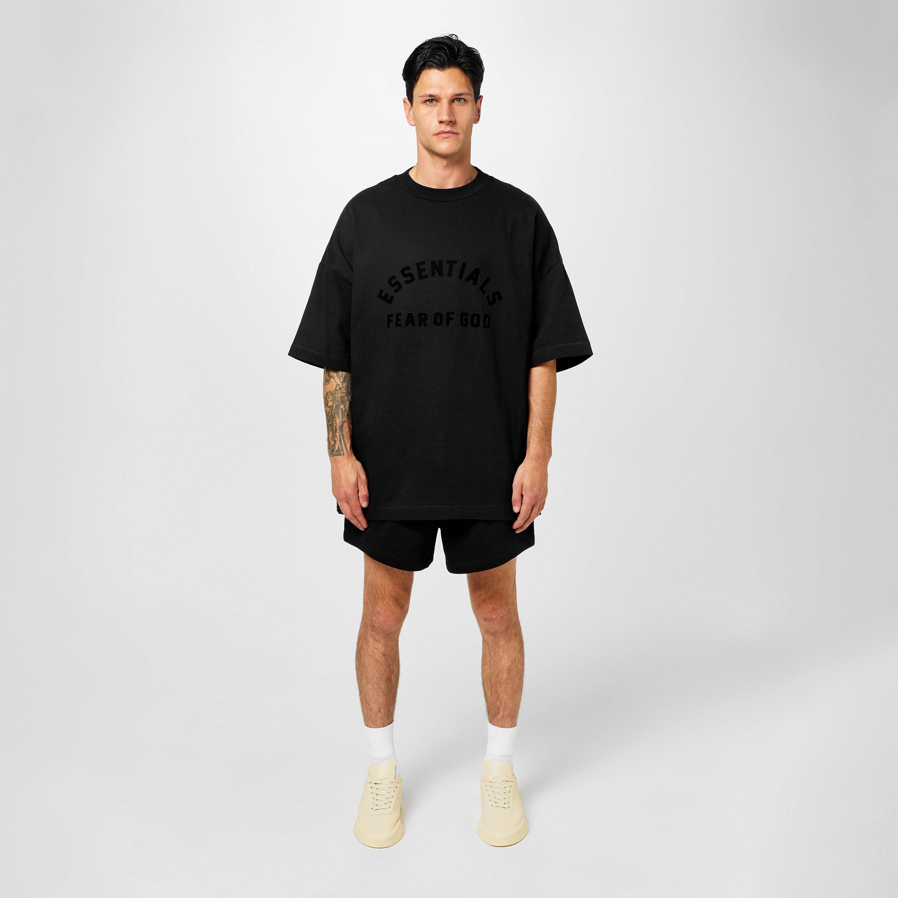 Black - Fear Of God Essentials - Short Sleeve Tee - 6
