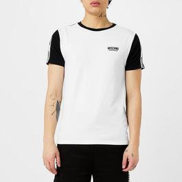 Moschino Tape Sleeve T Shirt