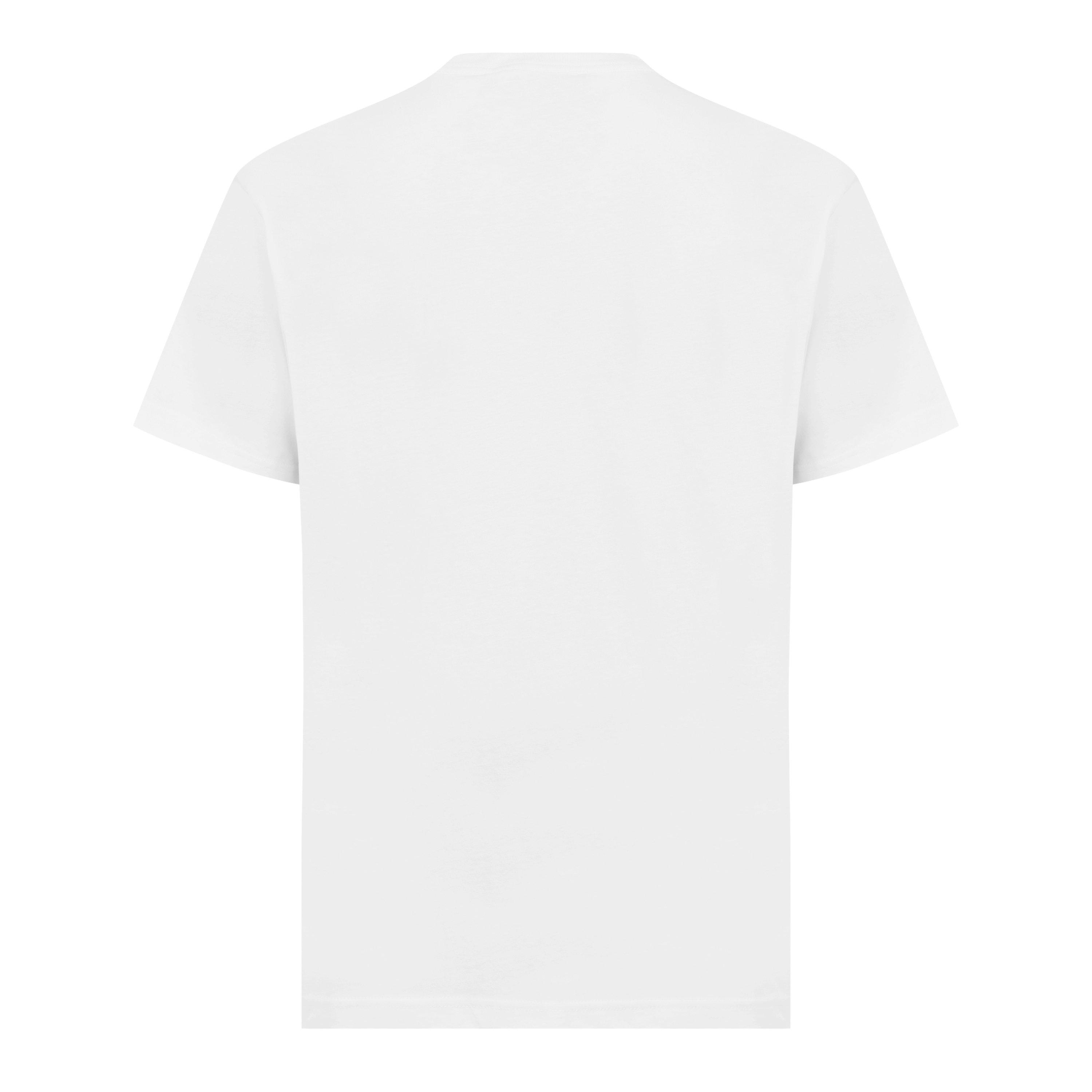 White - Versace Jeans Couture - Pattern T-Shirt - 2