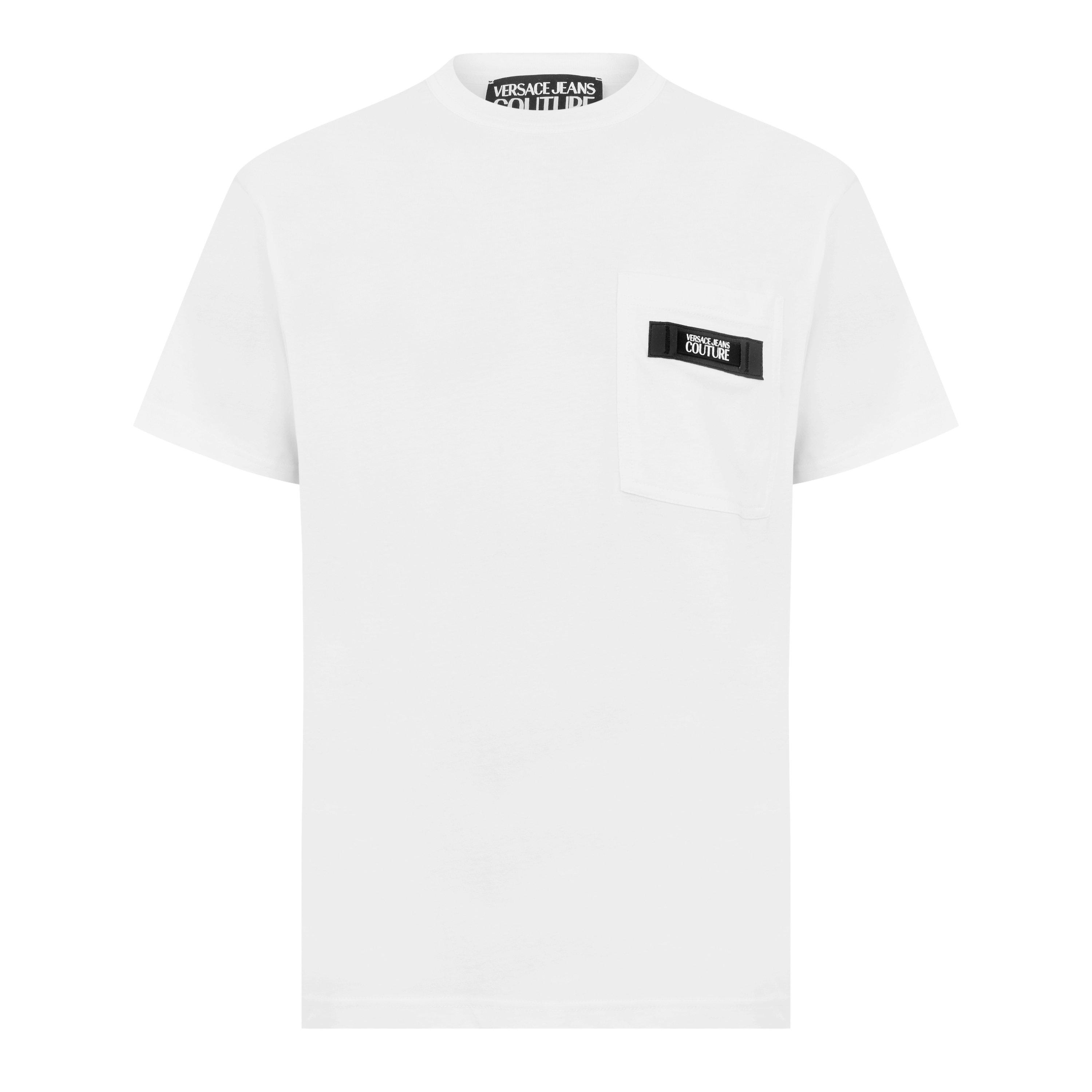 White - Versace Jeans Couture - Pattern T-Shirt - 7