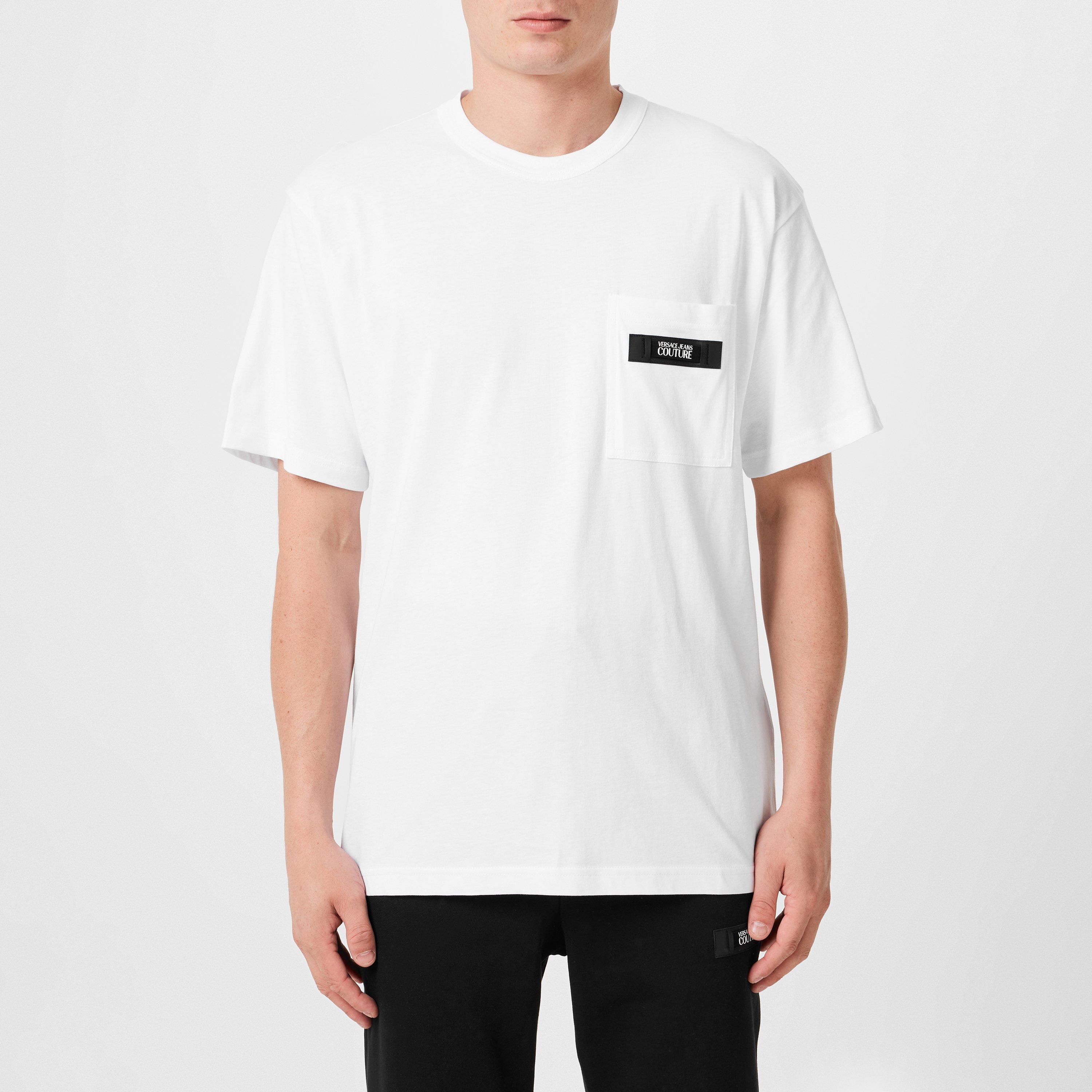 White - Versace Jeans Couture - Pattern T-Shirt - 3